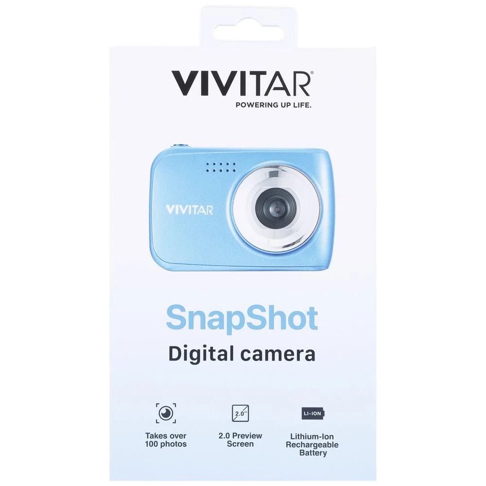 Vivitar SnapShot Digital Camera Blue - Kmart