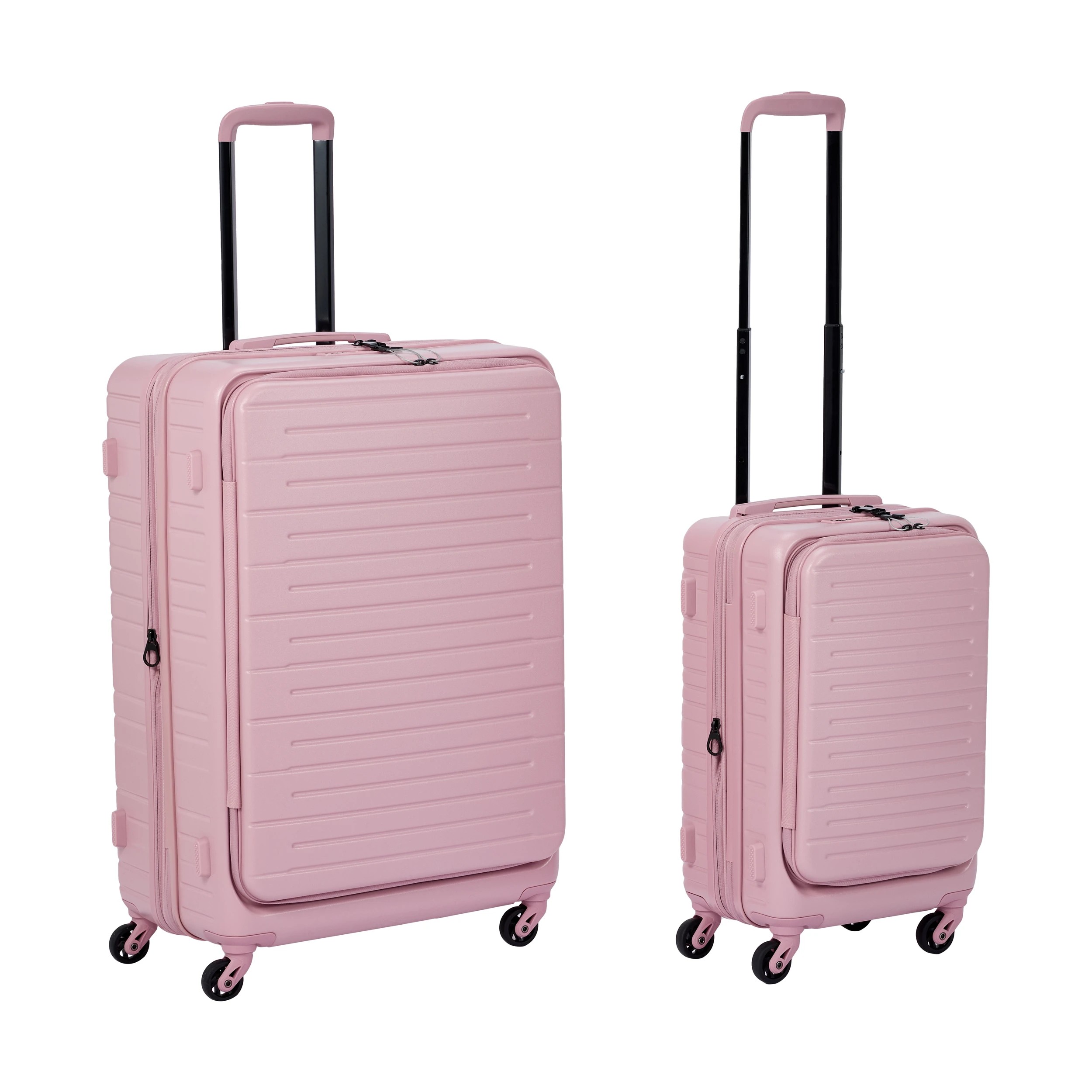 1 2 Piece 2 Way Open Hard Case Set - Pink, 1 of 9
