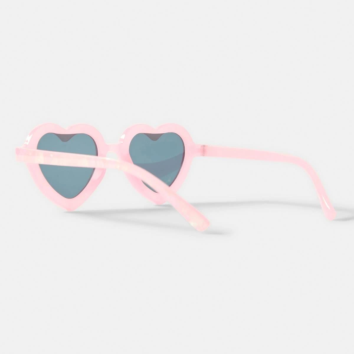 2 Kids Heart Sunglasses PINK, 2 of 5