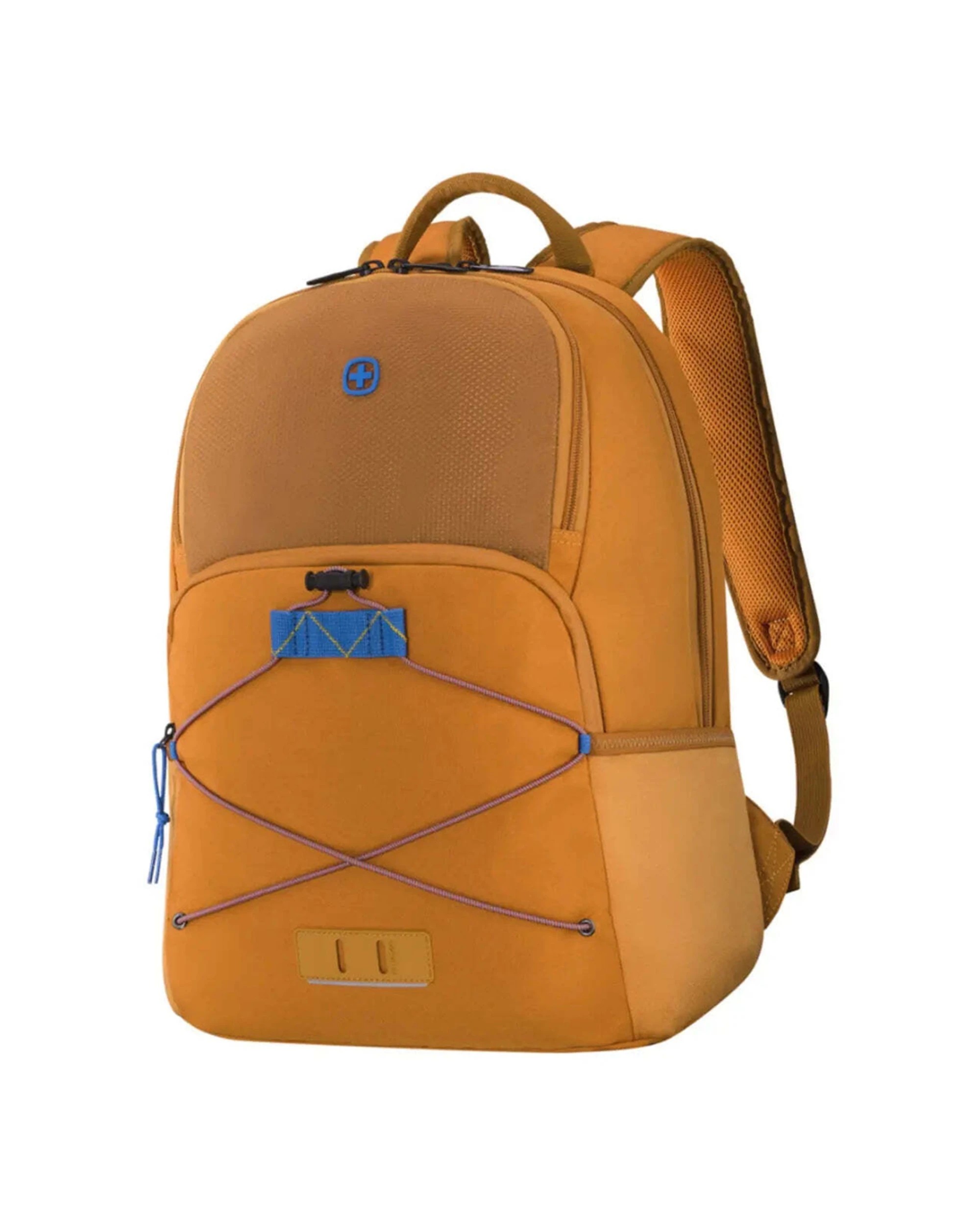 4 Wenger NEXT Trayl 15.6in Laptop Backpack Padded Compartments Organiser 22L Ginger - Orange, 4 of 5