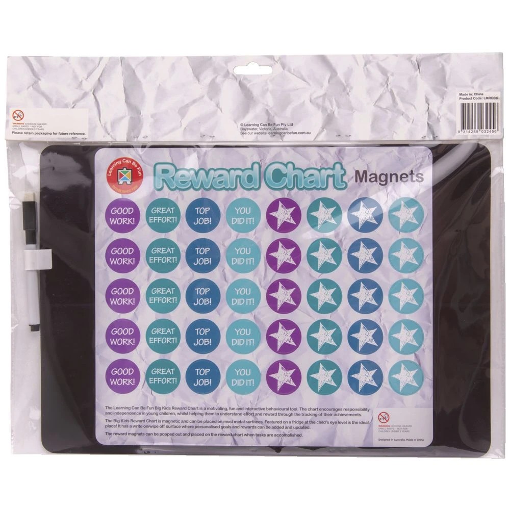 2 Learning Can Be Fun Reward Chart Big Kids, 2 of 4