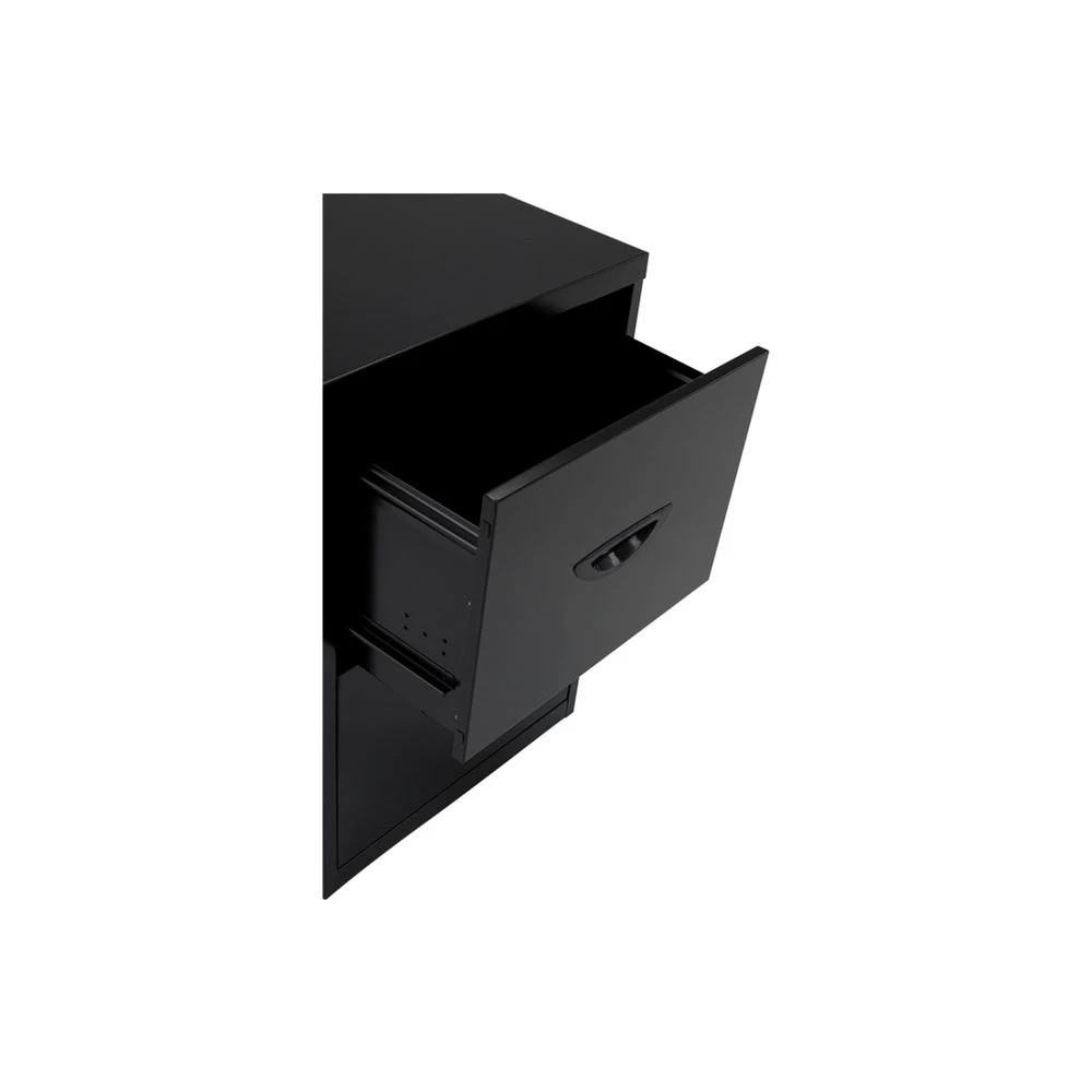 3 Soho 2 Drawer Filing Cabinet Black Cabinets Filing Drawer Cabinets, 3 of 4