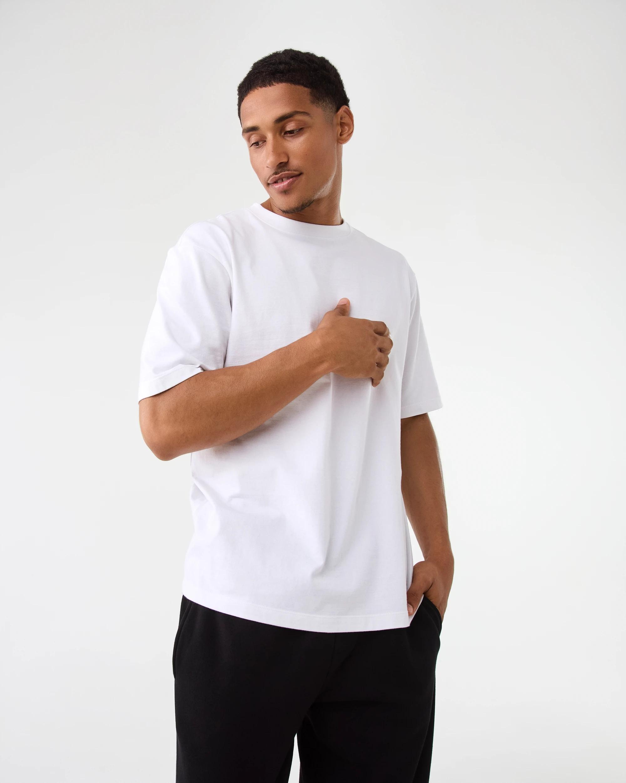 7 Boxy Core T-Shirt White, 7 of 7