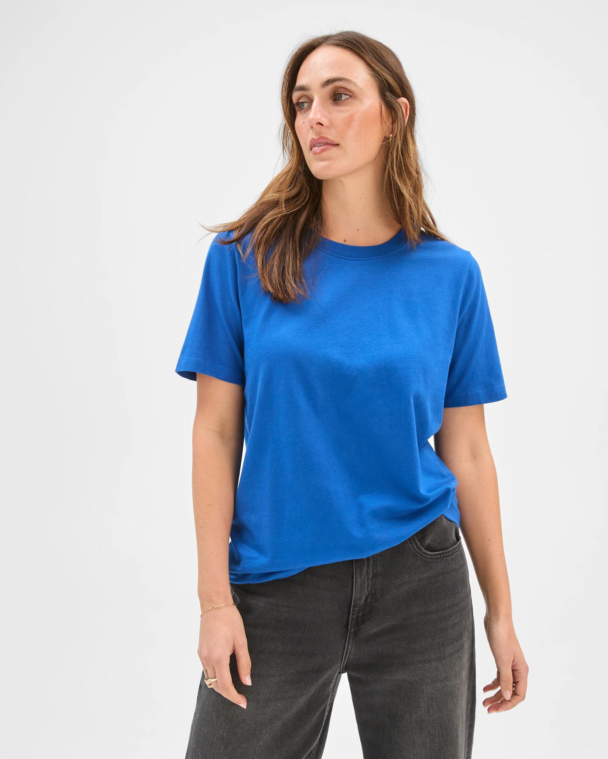 2 Target Australian Cotton Classic T-Shirt DEEP OCEAN, 2 of 6
