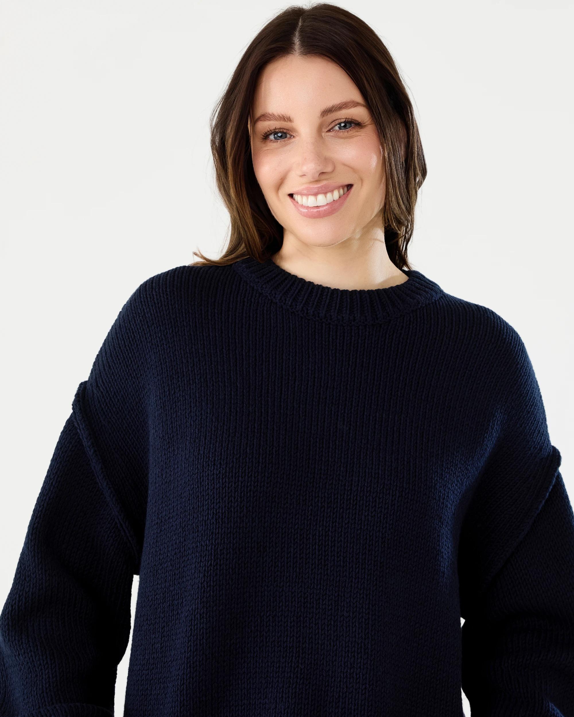 4 Exposed Seam Jumper Blu Pcoat, 4 of 7
