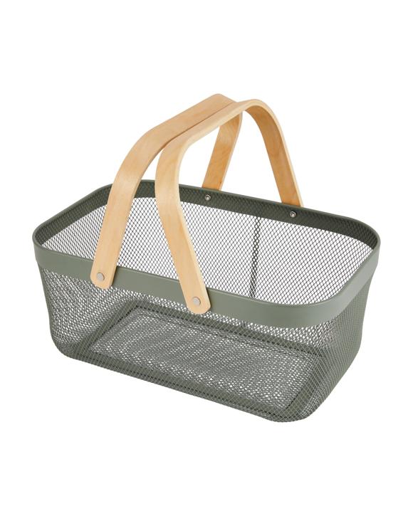 Large Mesh Basket - Green