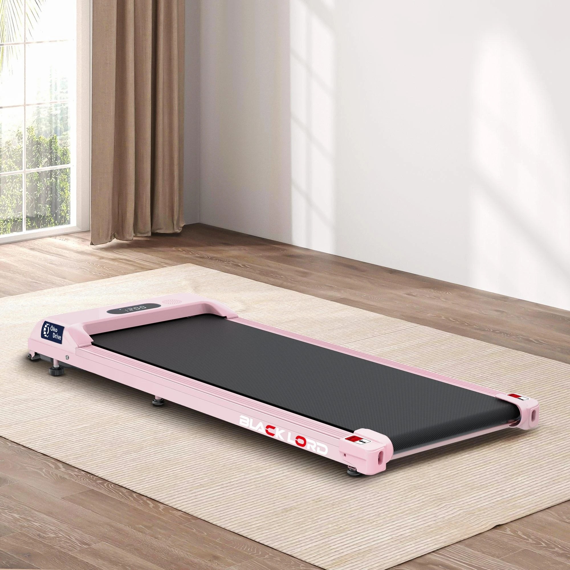 9 Black Lord Treadmill Electric Walking Pad Home Office Gym Fitness Remote Control - Pink, 9 of 9