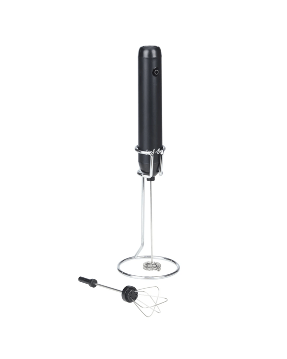 Leaf & Bean 2 in 1 Rechargeable Milk Frother - Black