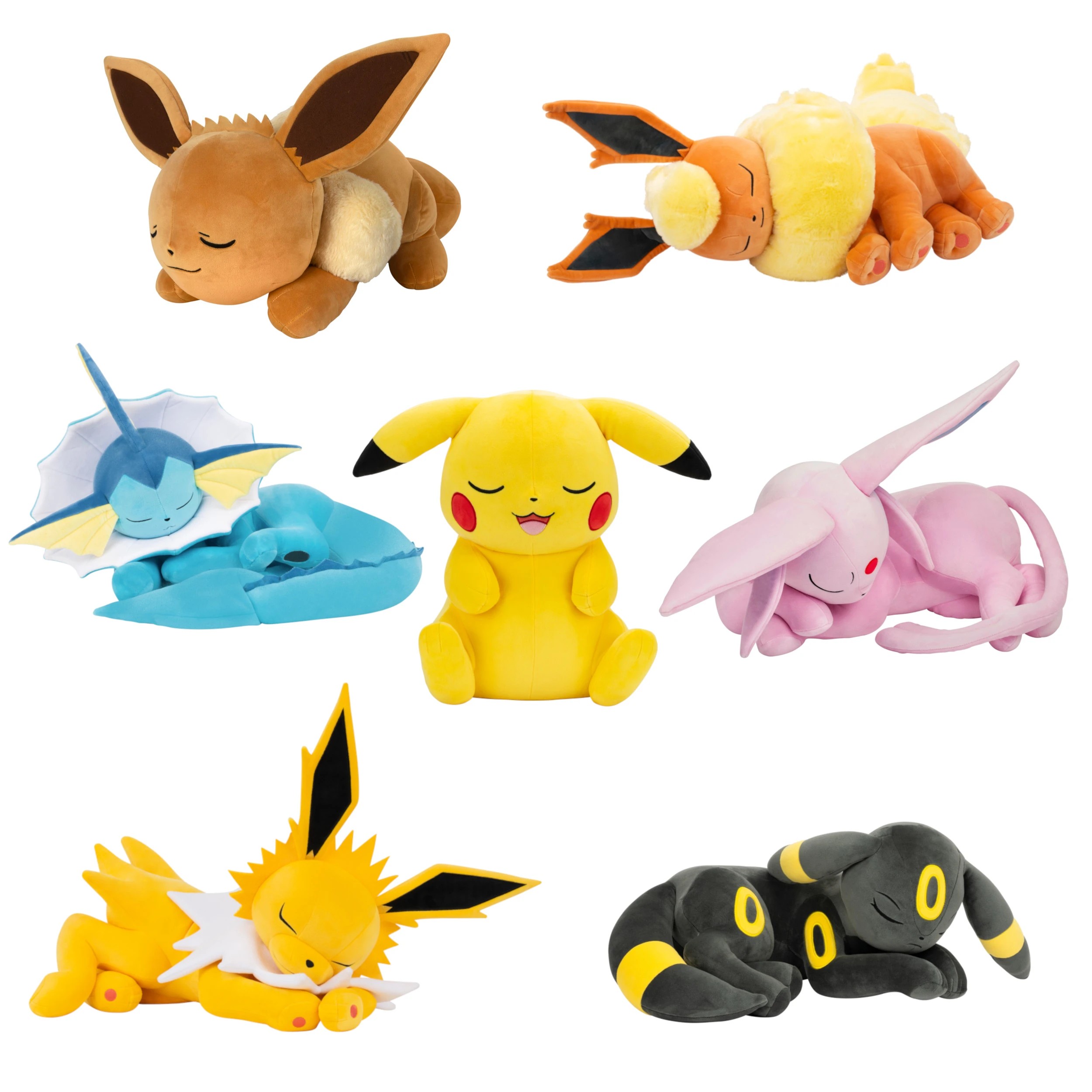 1 45cm Pokemon Sleeping Pikachu Plush Toy, 1 of 10