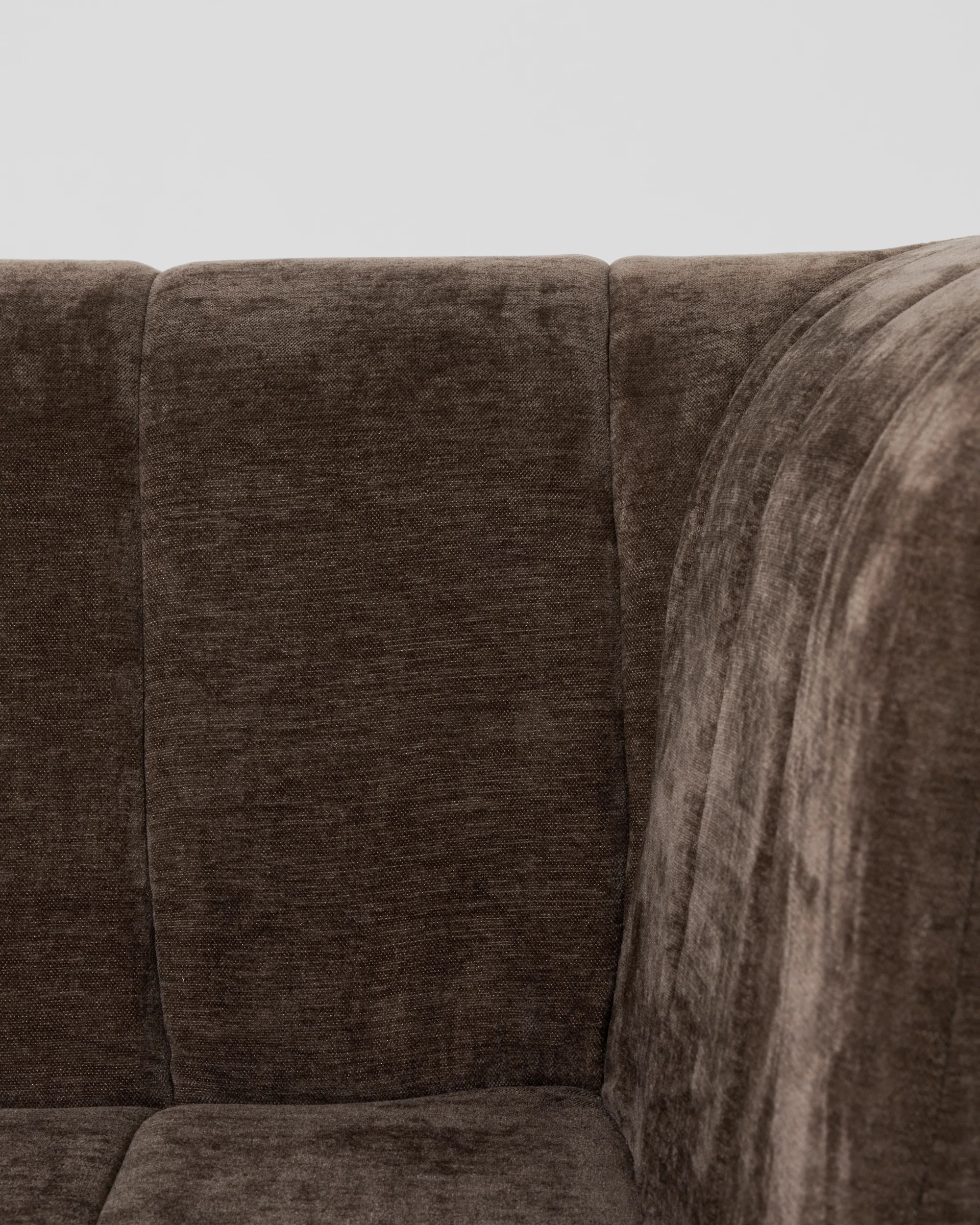 7 Trove 3 Seat Compressed Sofa - Chocolate, 7 of 9