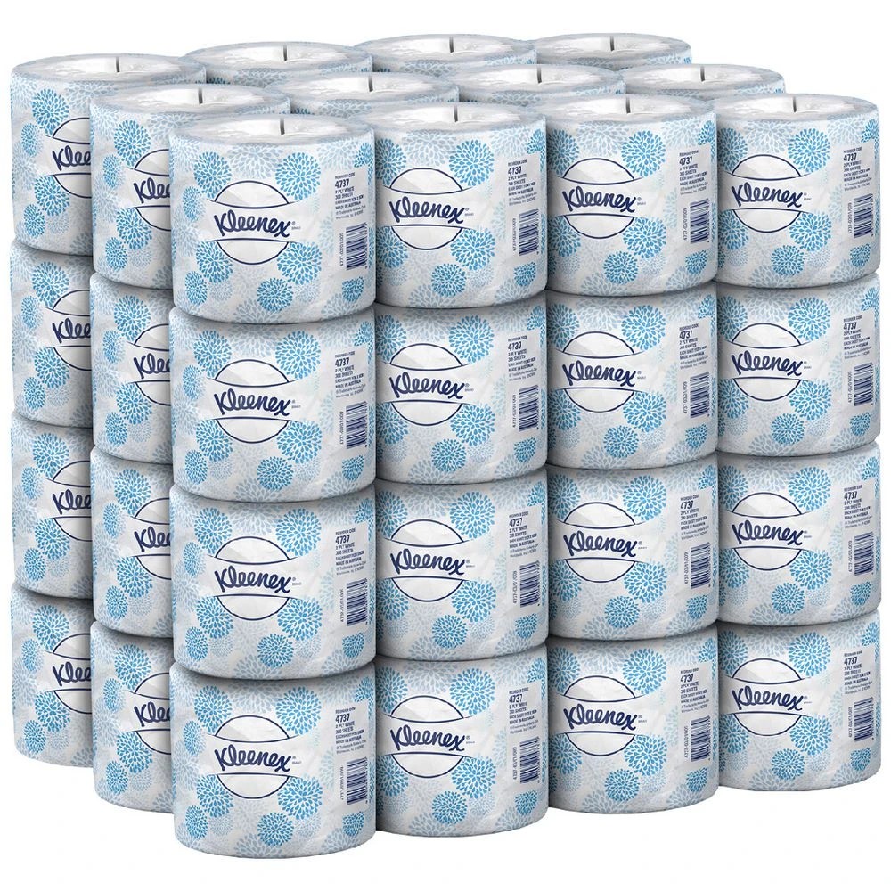 2 Kleenex 2 Ply Executive Toilet Paper Roll 300 Sheet 48 Pack, 2 of 7