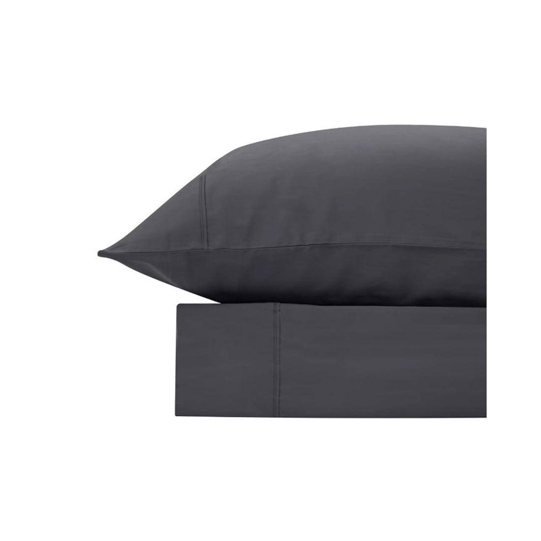 2 Bas Phillips Bamboo &amp; Linen Blend Sheet Set — Charcoal (King) - Charcoal, 2 of 4