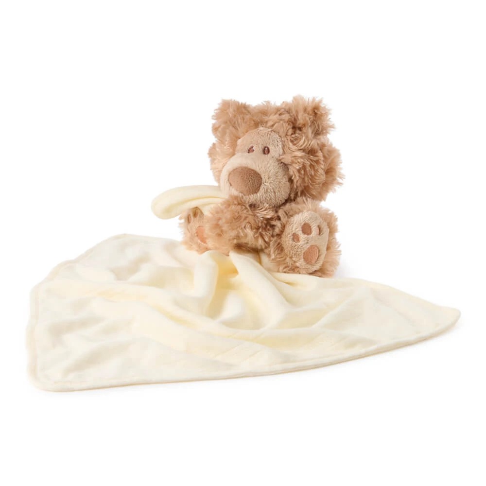 5 Gund Philbin Lovey Baby Comforter Plush Blanket with Teddy Bear Snuggle Toy from Birth, 5 of 5