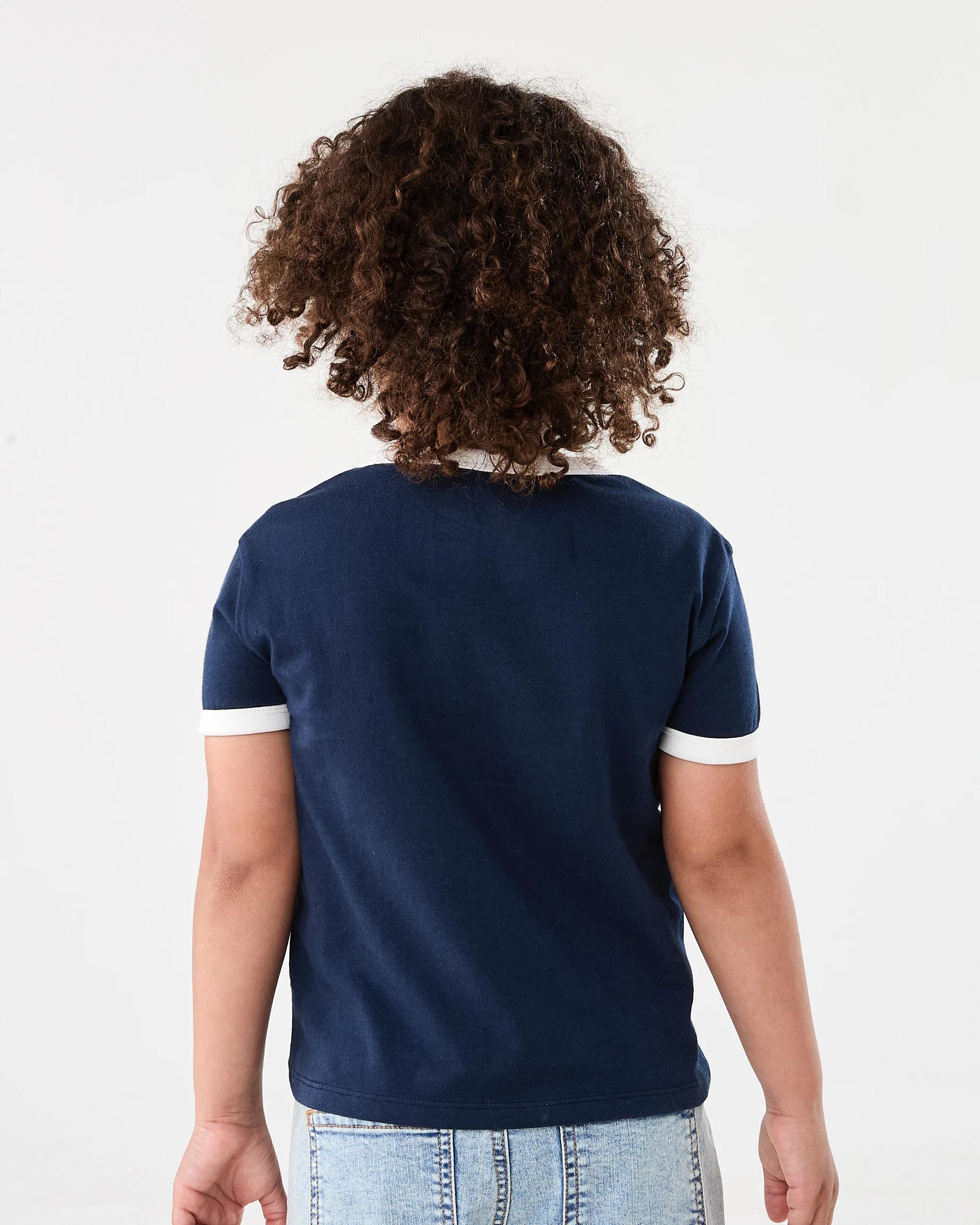 2 Ringer T-shirt Nvy Paris, 2 of 8