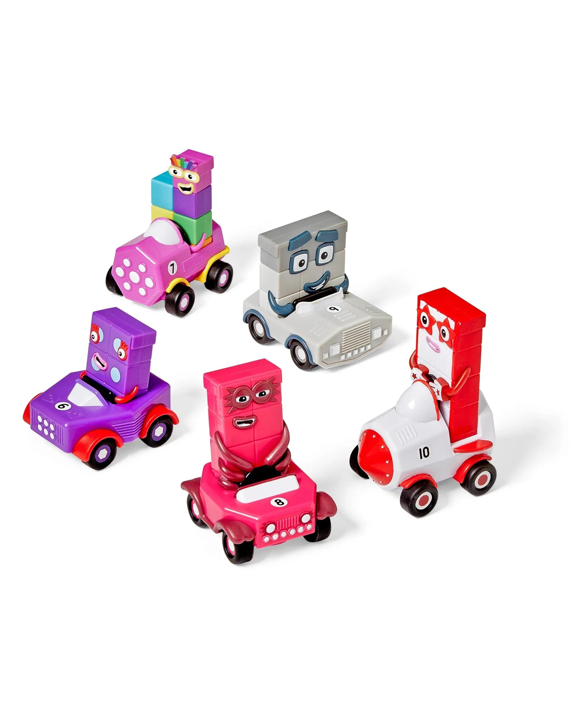 2 Numberblocks Mini Vehicles Six to Ten, 2 of 8
