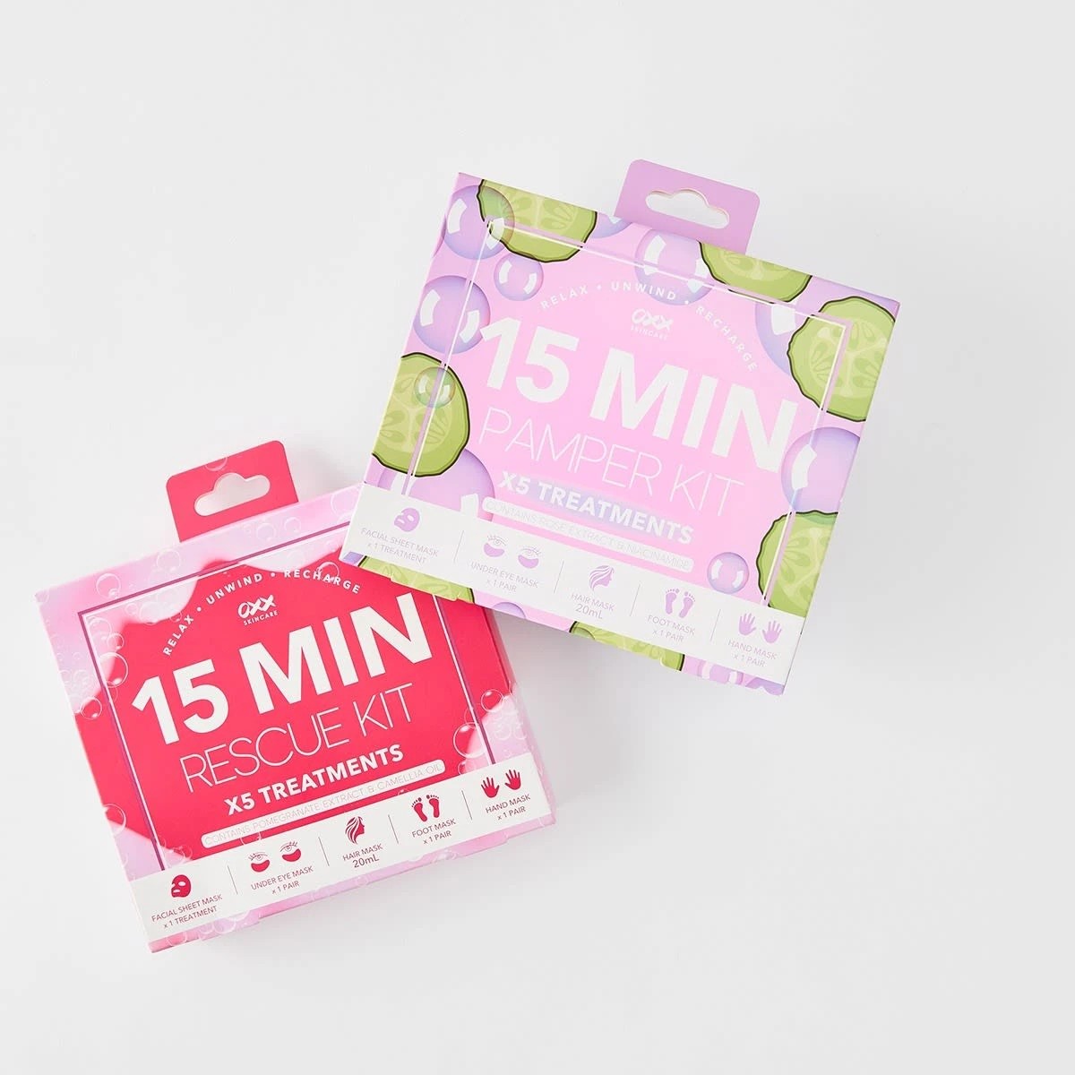 5 OXX Skincare 15 Minute Pamper Kit - Rose Extract and Niacinamide, 5 of 5