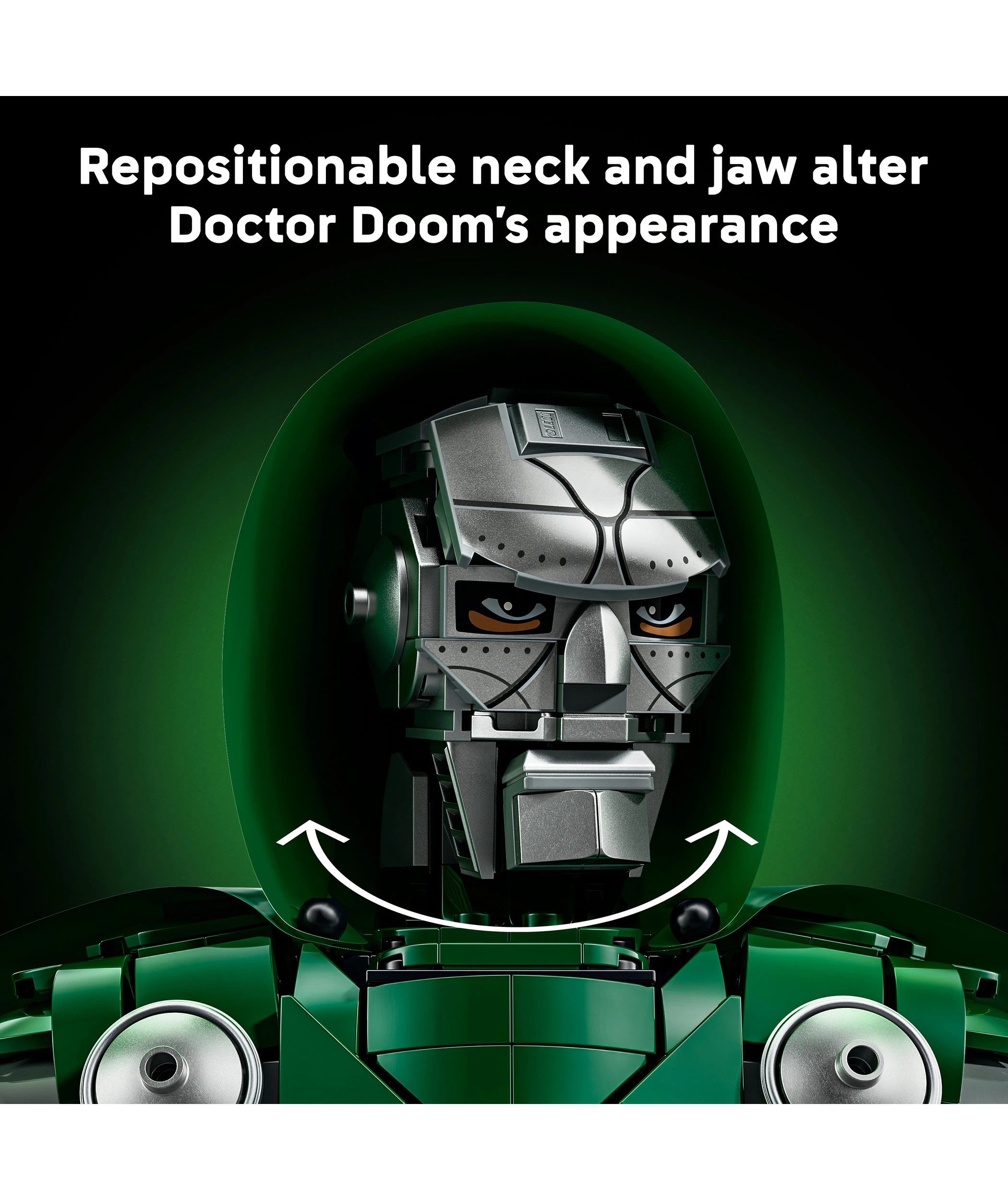 6 LEGO Super Heroes Marvel Doctor Doom Bust 76345, 6 of 11