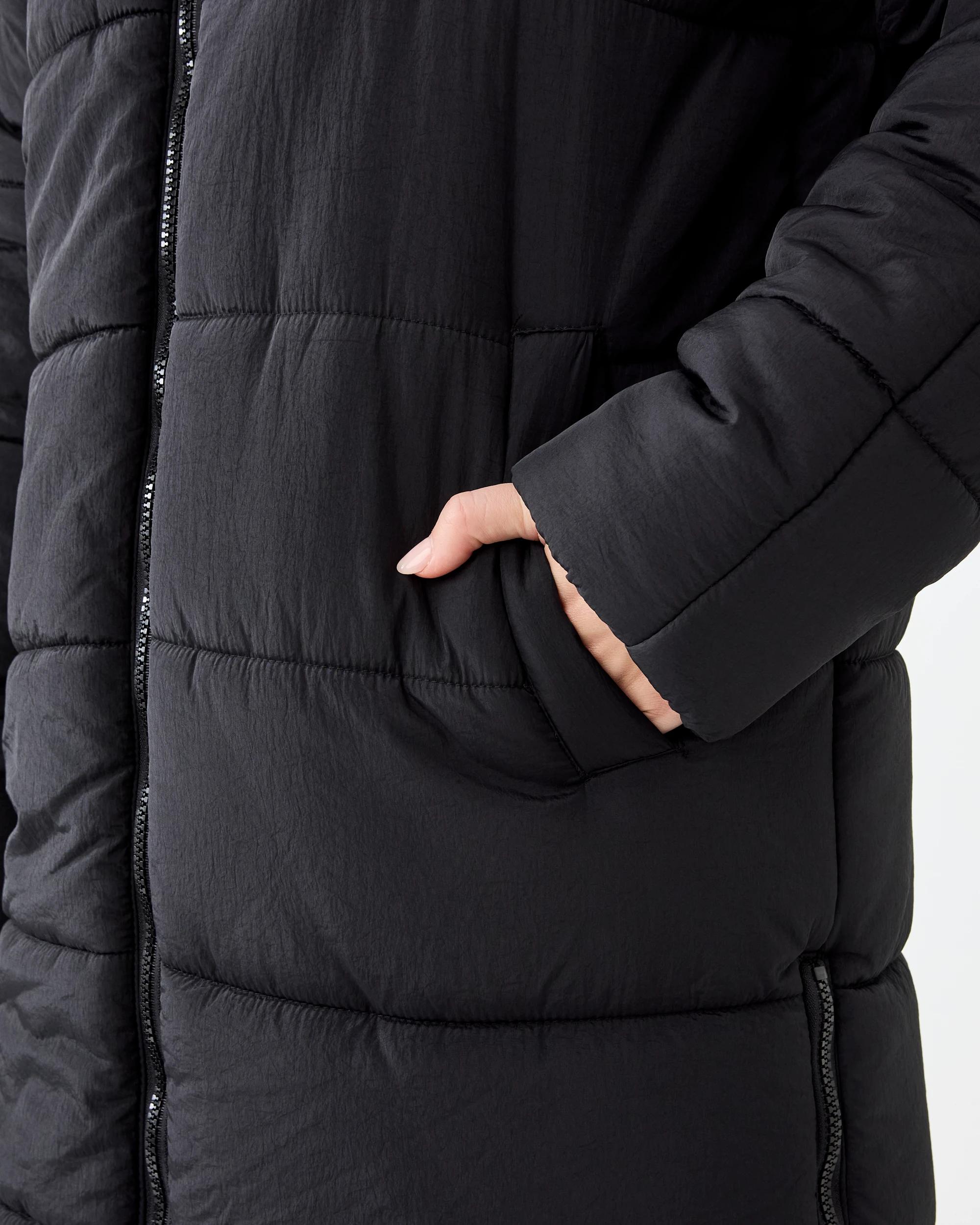 6 Hybrid Puffer Jacket Black, 6 of 9