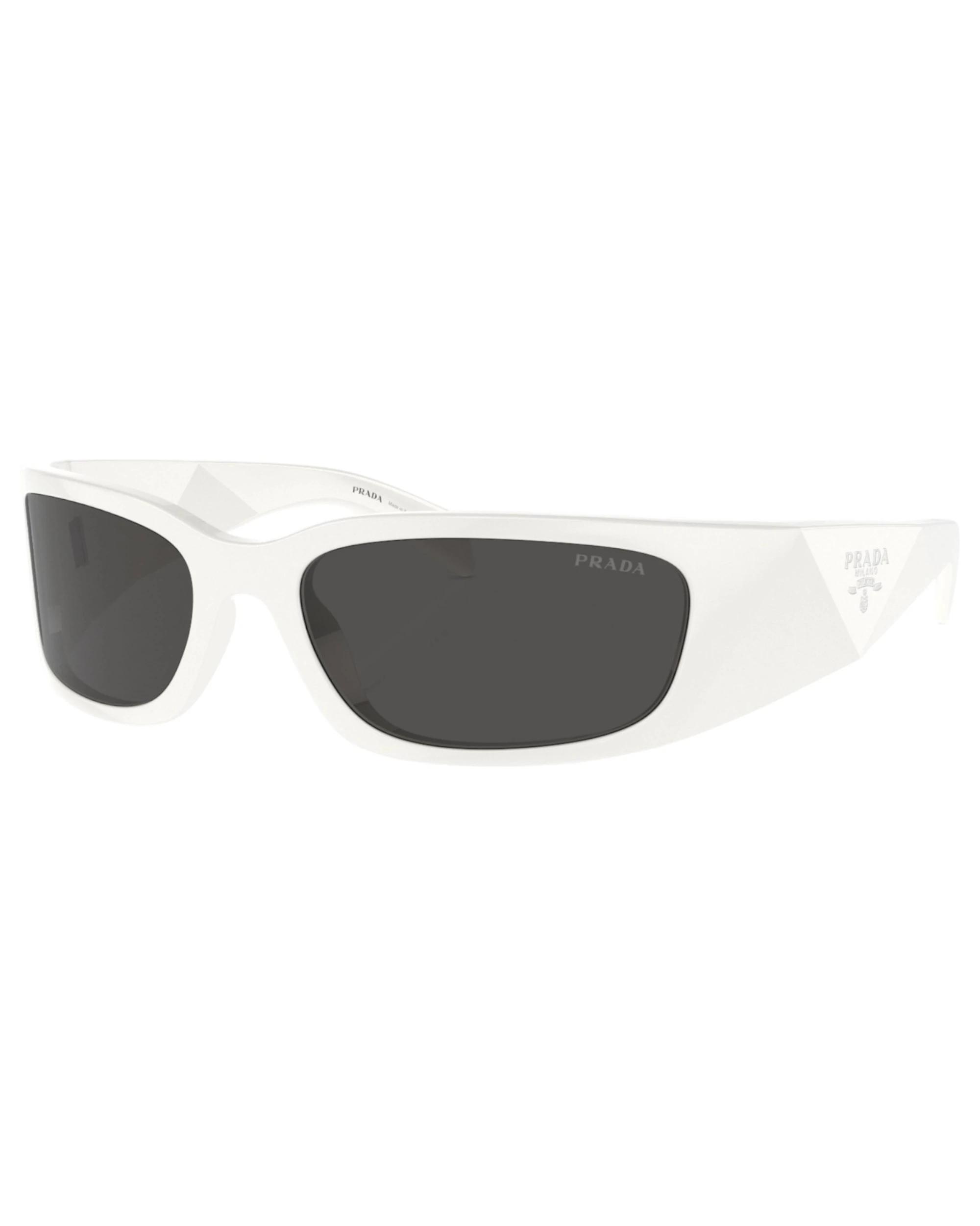 1 Prada Womens Sunglasses PRA14S Talc/ Dark Grey Sunnies TALC/DARK GREY, 1 of 5