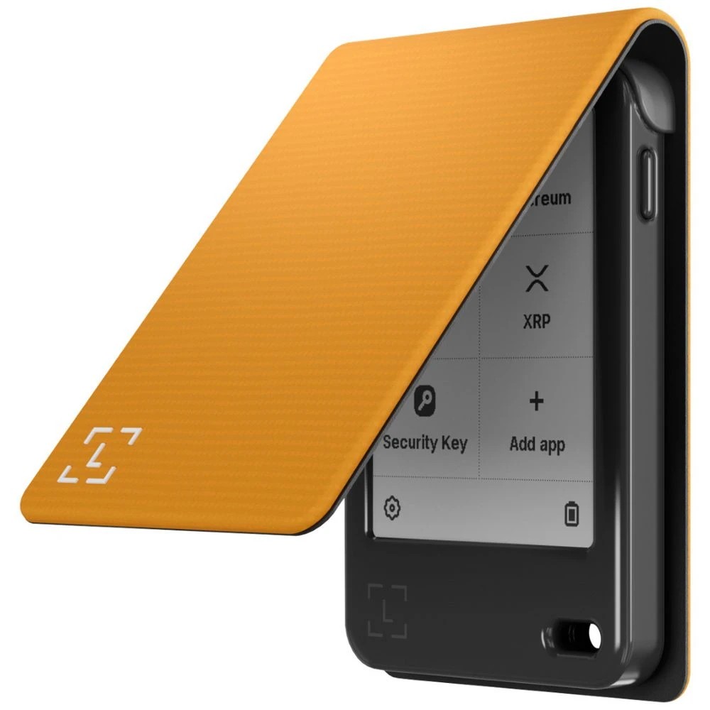 1 Ledger Nano Gen 5 Magnet Folios Case Bitcoin Orange, 1 of 5