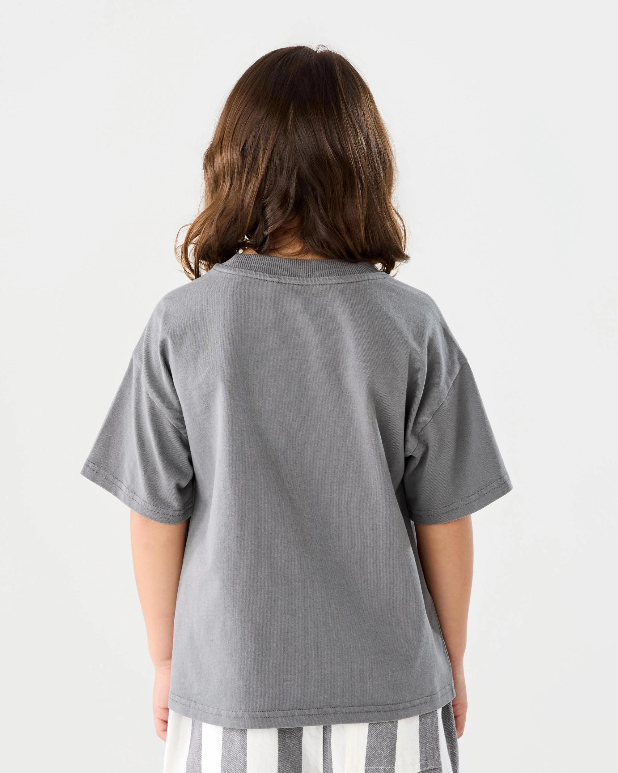 2 Oversized Washed T-shirt Gry Castle, 2 of 7