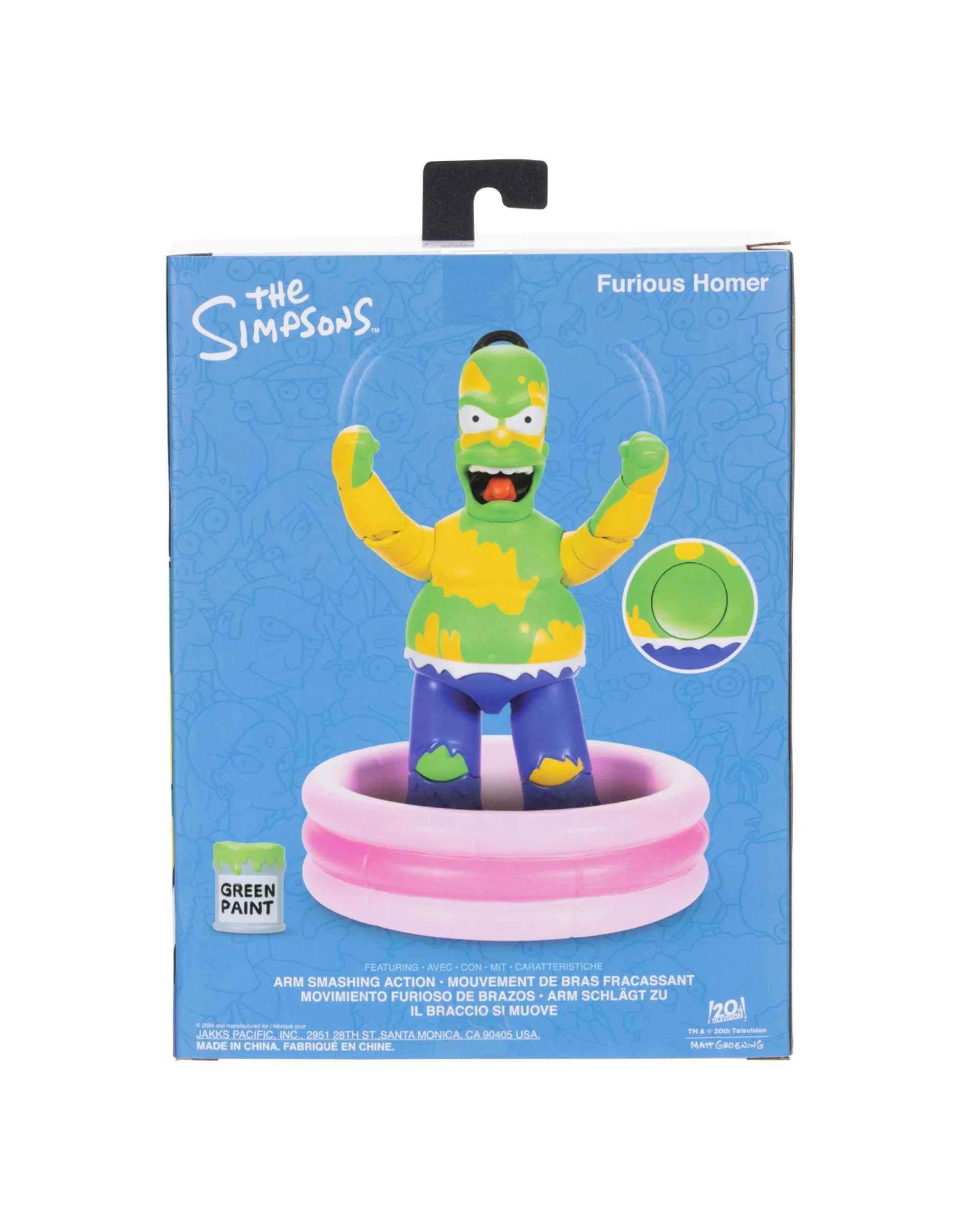 5 The Simpsons Furious Homer 5 Inch Premium Figure, 5 of 5