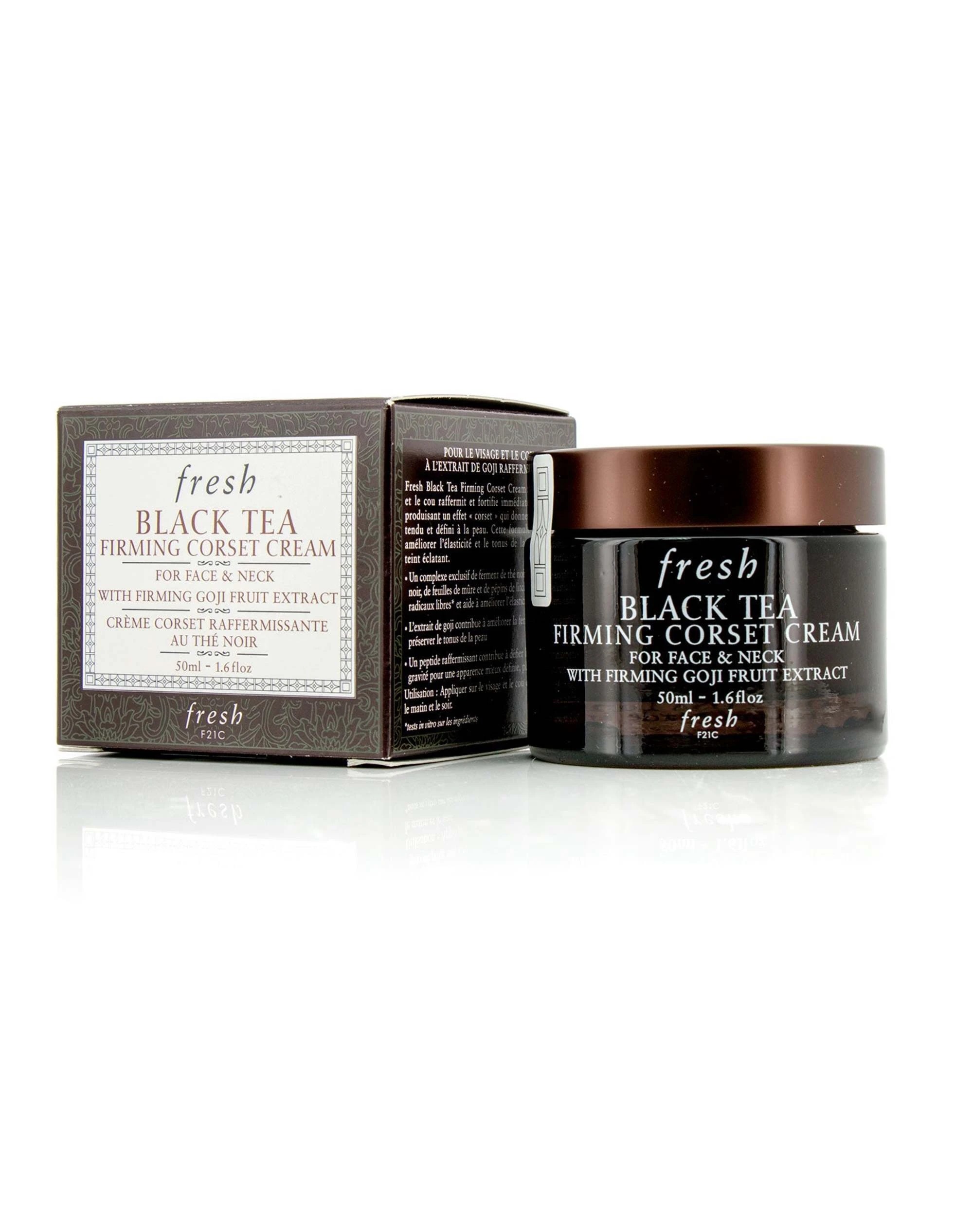 1 Fresh Black Tea Firming Corset Cream - For Face & Neck  50ml/1.6oz, 1 of 3