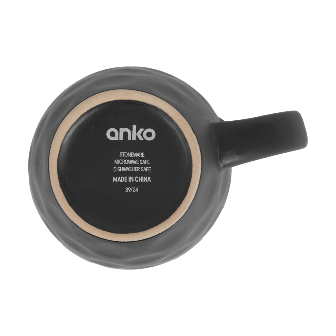 6 Hammered Black Mug, 6 of 6