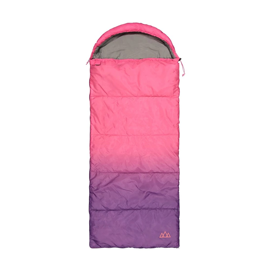 1 Kids Hooded Sleeping Bag Pink, 1 of 6