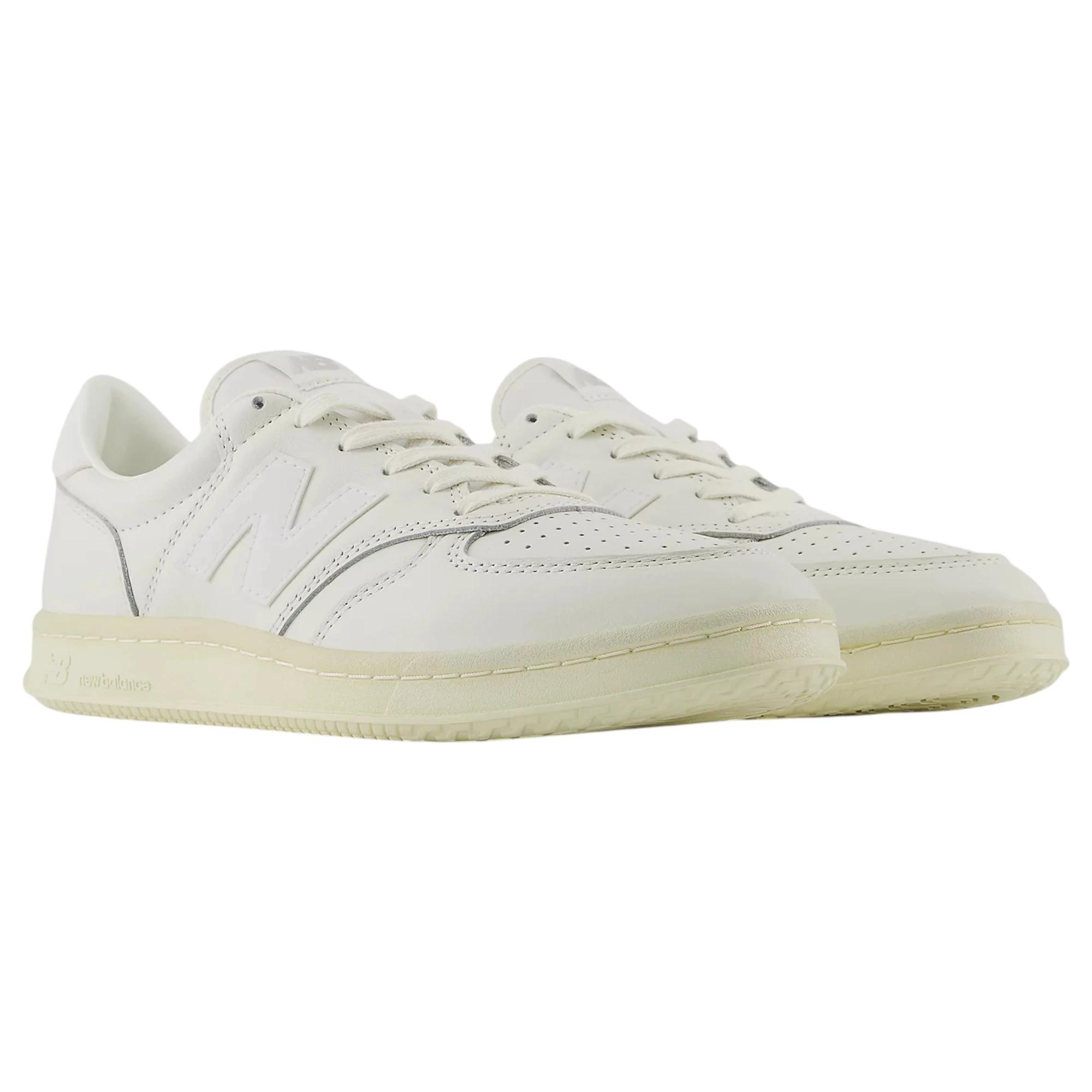 6 New Balance Mens T500 White Athletic Shoes WHITE, 6 of 6