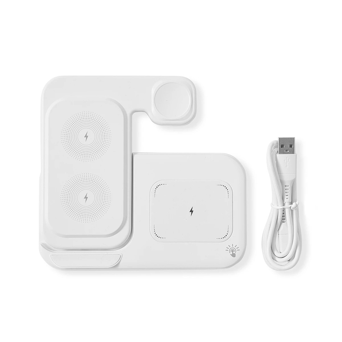 8 3-in-1 Foldable Wireless Charger - White, 8 of 9