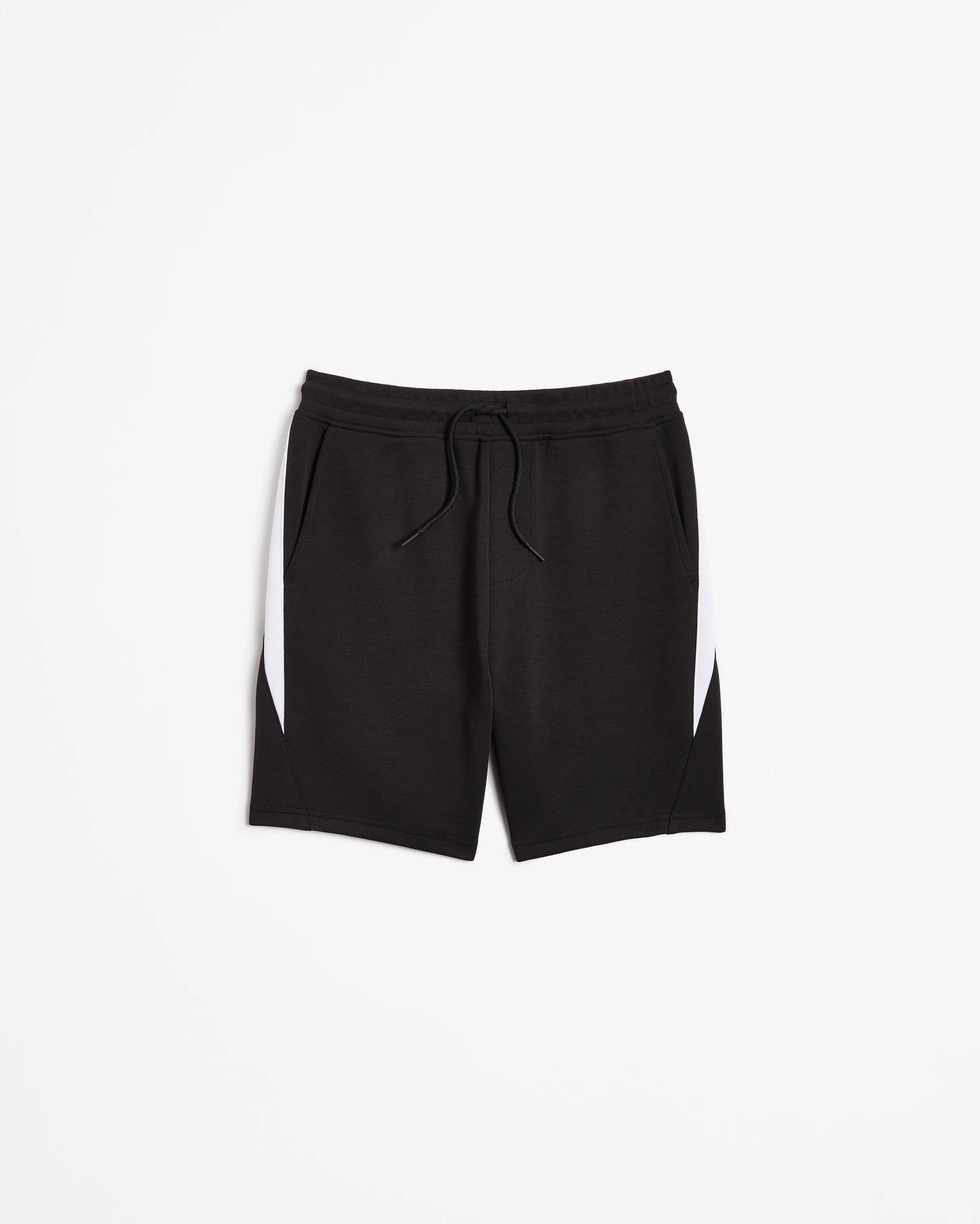 4 Target Australian Cotton Blend Tech Fleece Shorts BLACK, 4 of 5