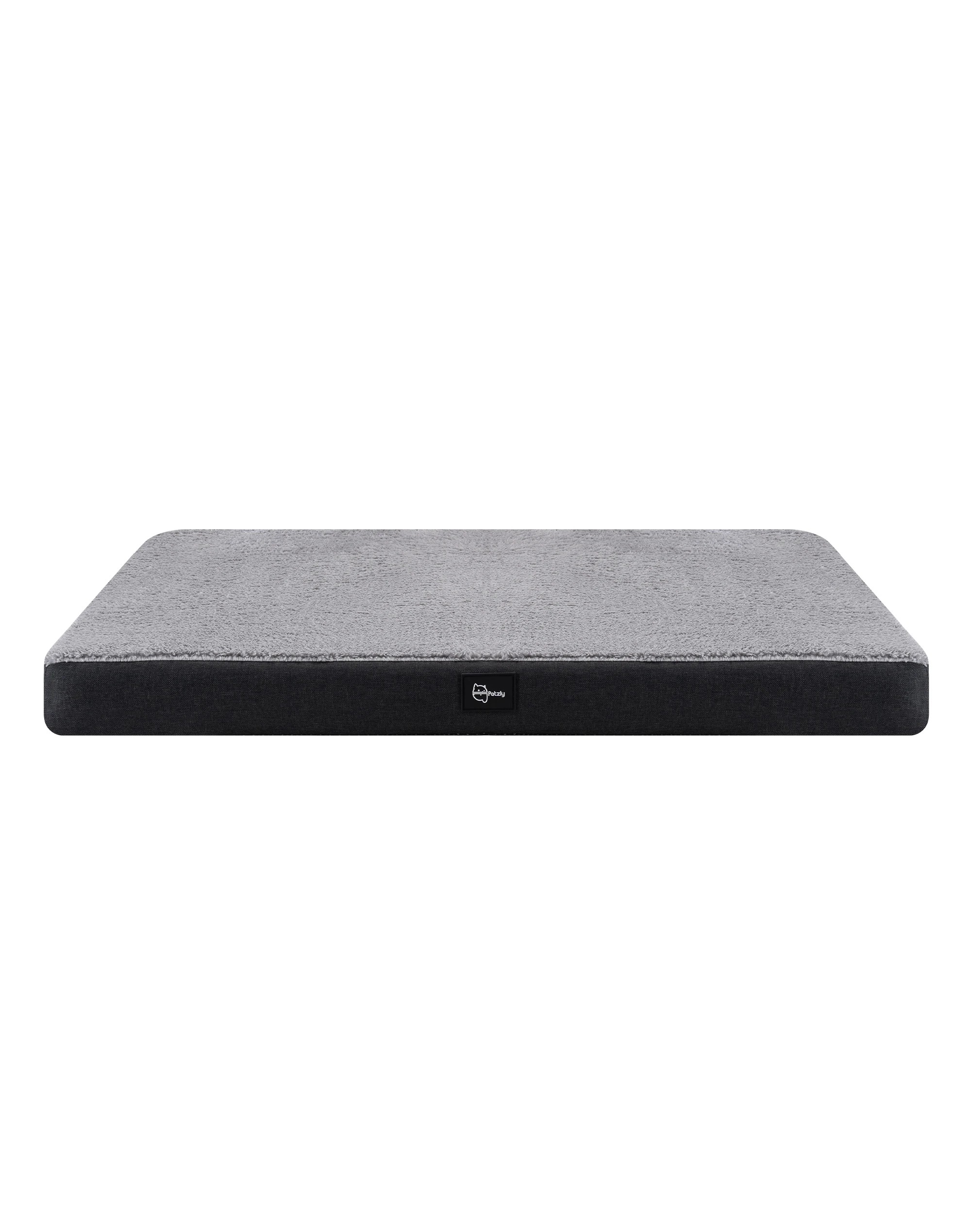 2 Petzly Dog Bed Mat for Pet Machine Washable Cover Waterproof Liner Large Grey, 2 of 9