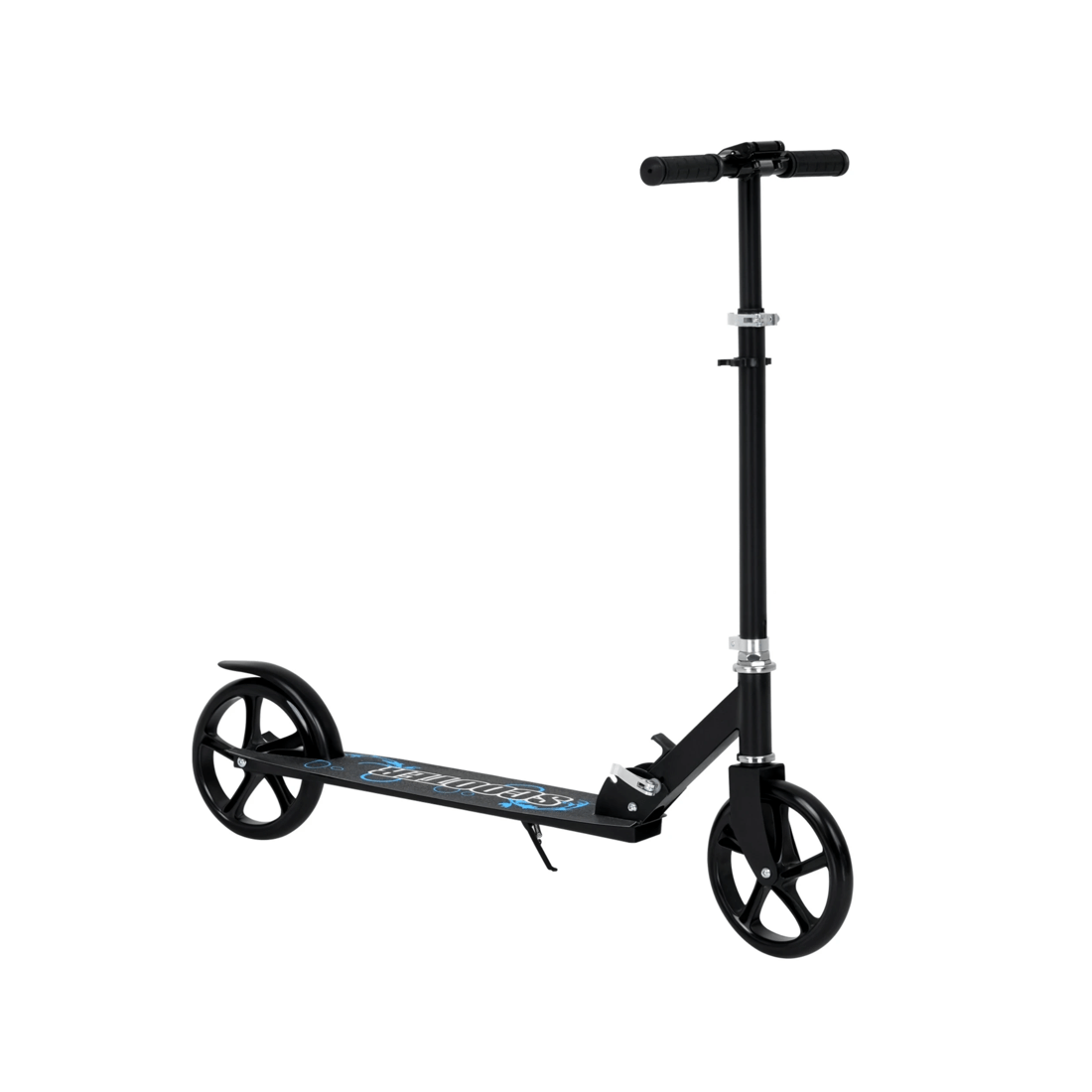 1 Advwin Folding Kids Kick Scooter w/ Big Wheel & Adjustable Height Blue, 1 of 10