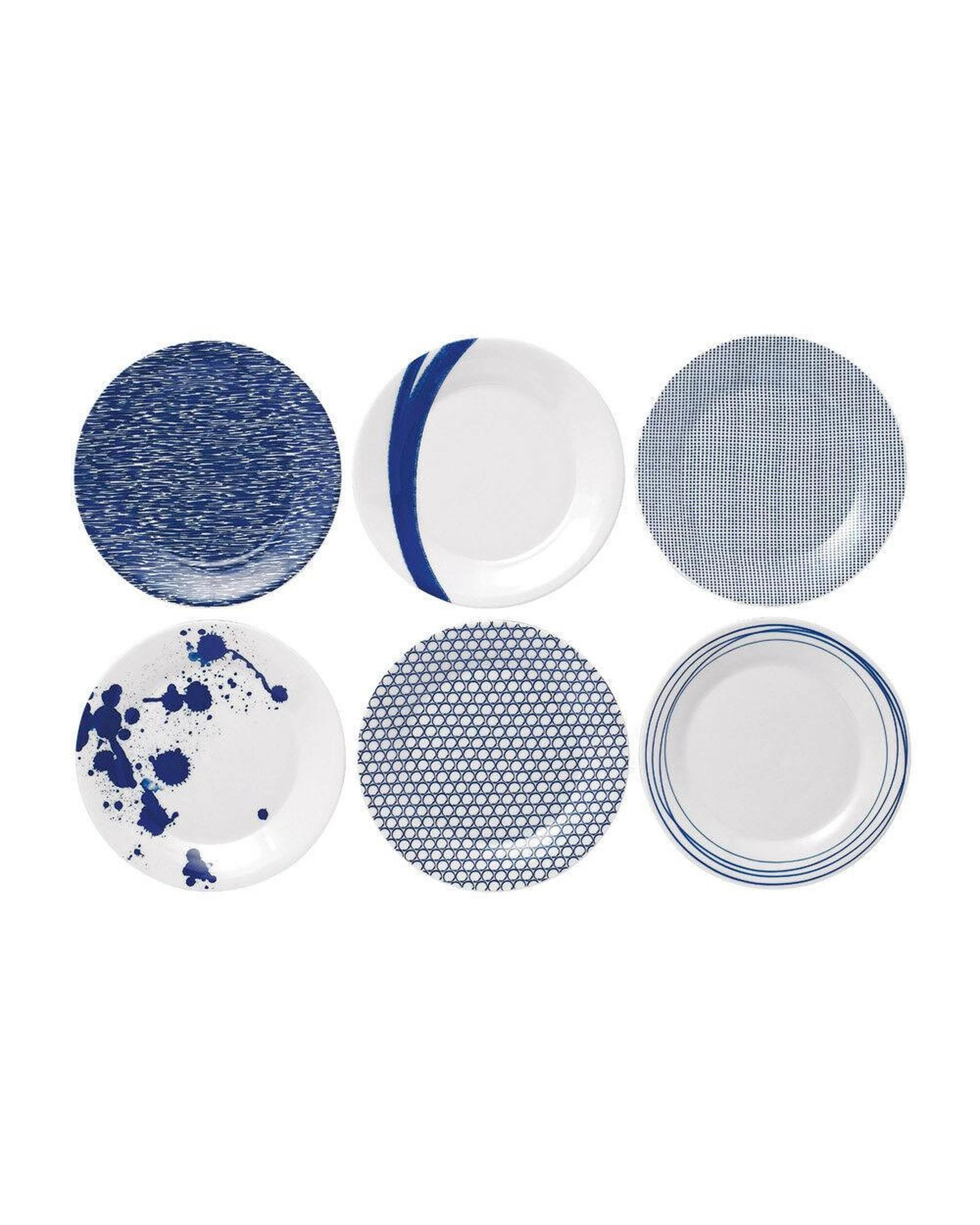 1 Royal Doulton 6pc Pacific 16cm Plate  Set of 6 - Assorted, 1 of 2