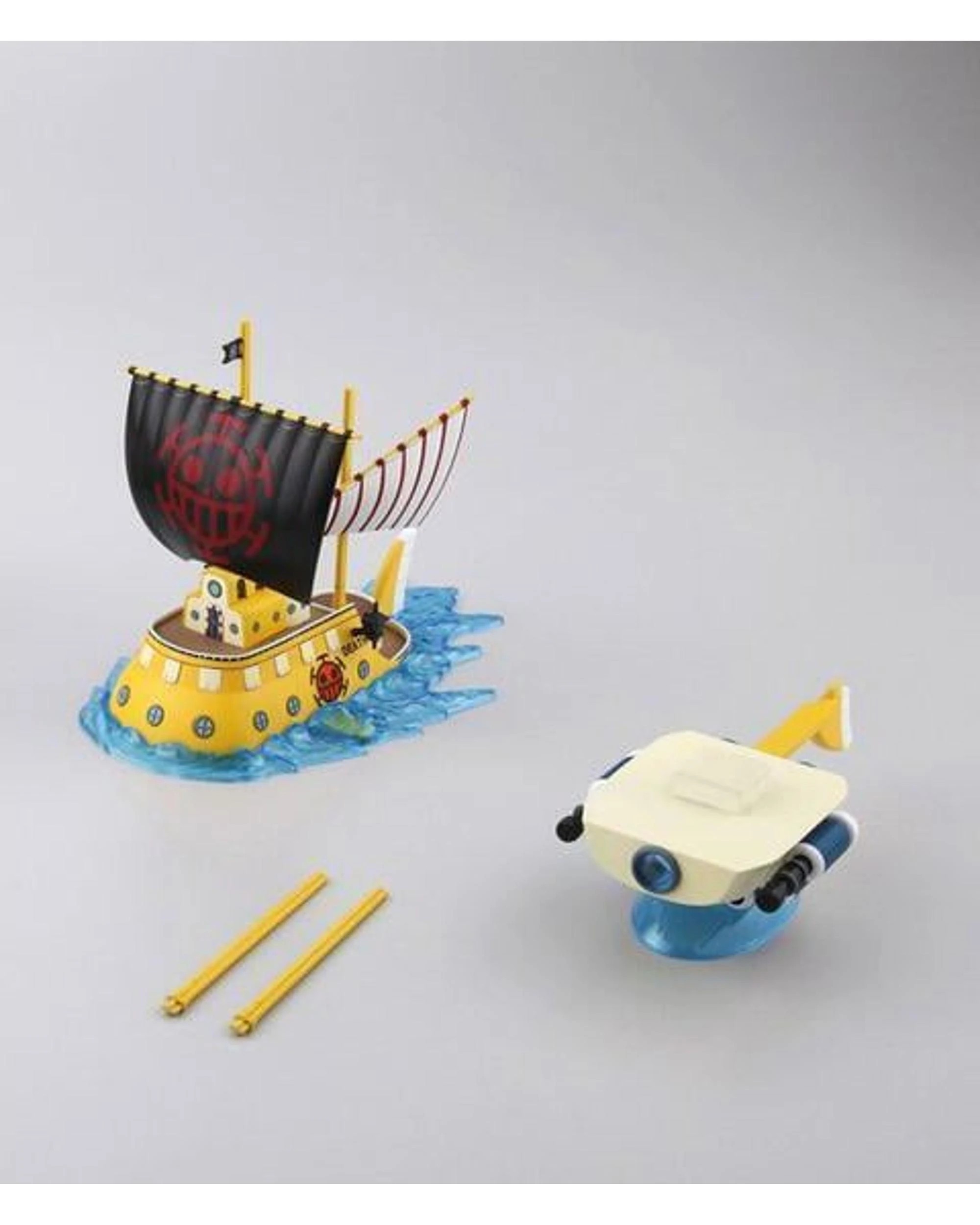 4 Bandai One Piece Grand Ship Collection Trafalgar Laws Submarine Plastic Model Kit, 4 of 4