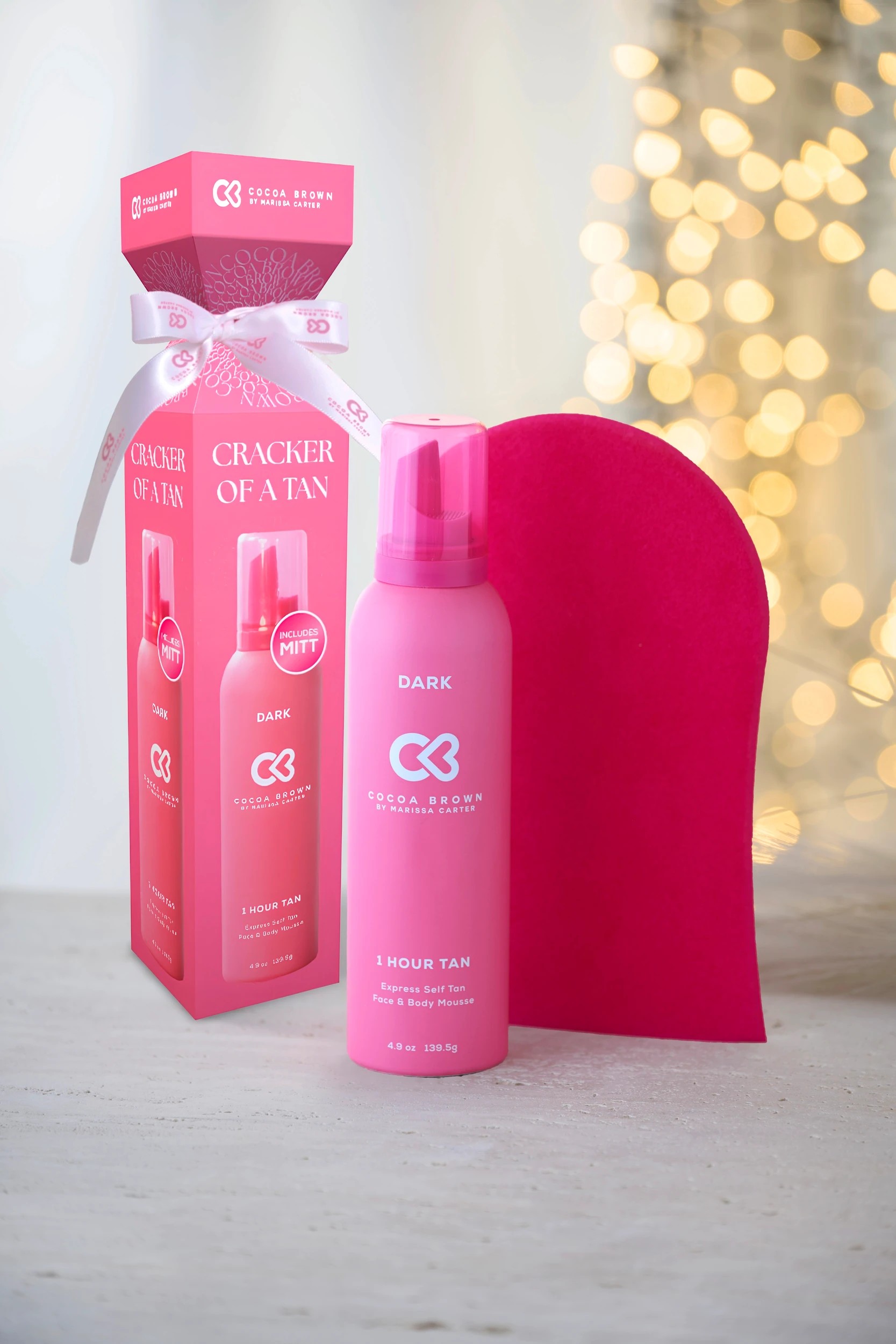 2 Cocoa Brown by Marissa Carter Cracker of a Tan Express Self Tan Face & Body Mousse 139.5g - Dark, 2 of 2