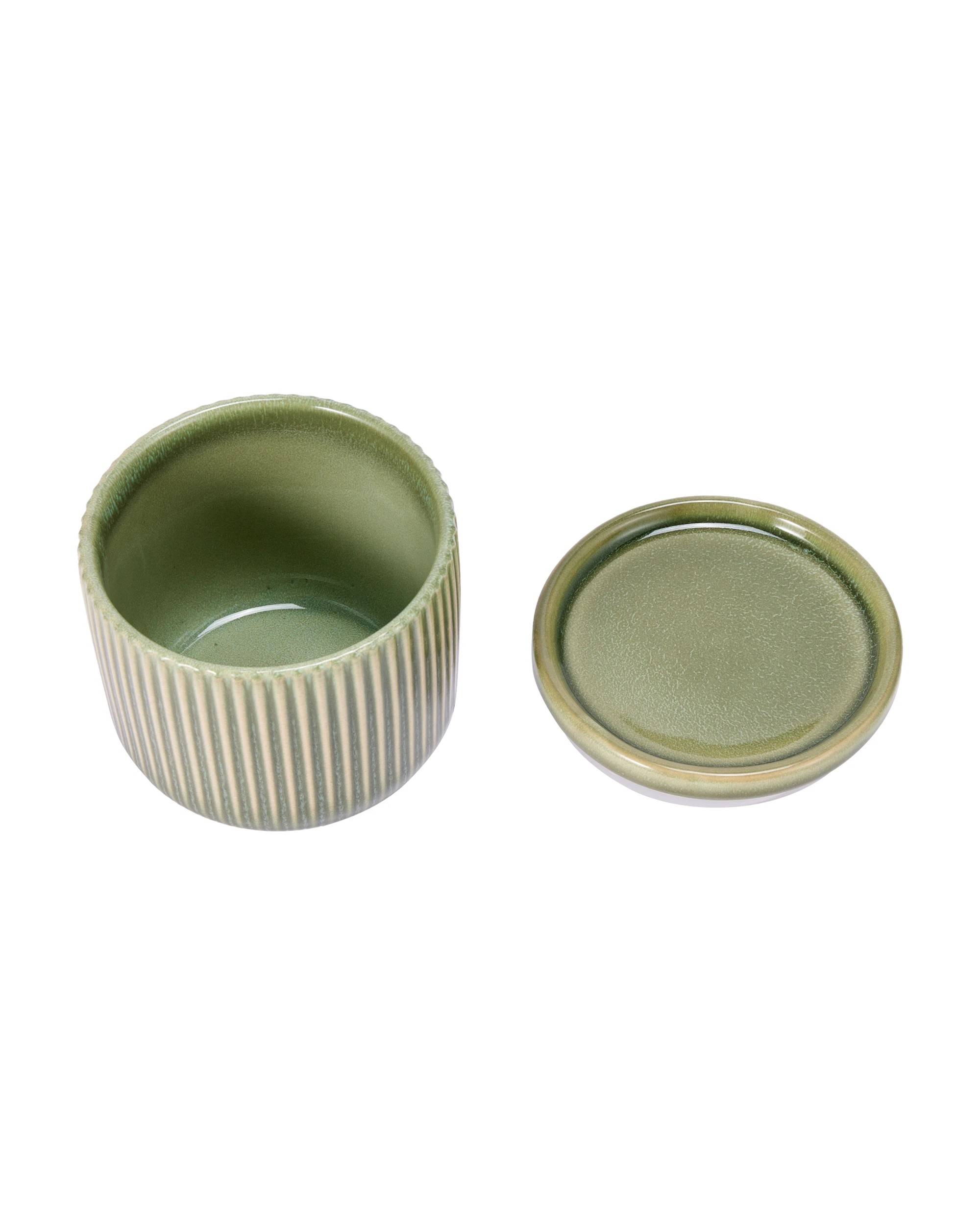3 Small Green Linear Canister, 3 of 4