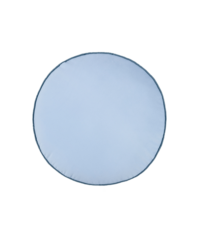40cm Velvet Round Cushion - 