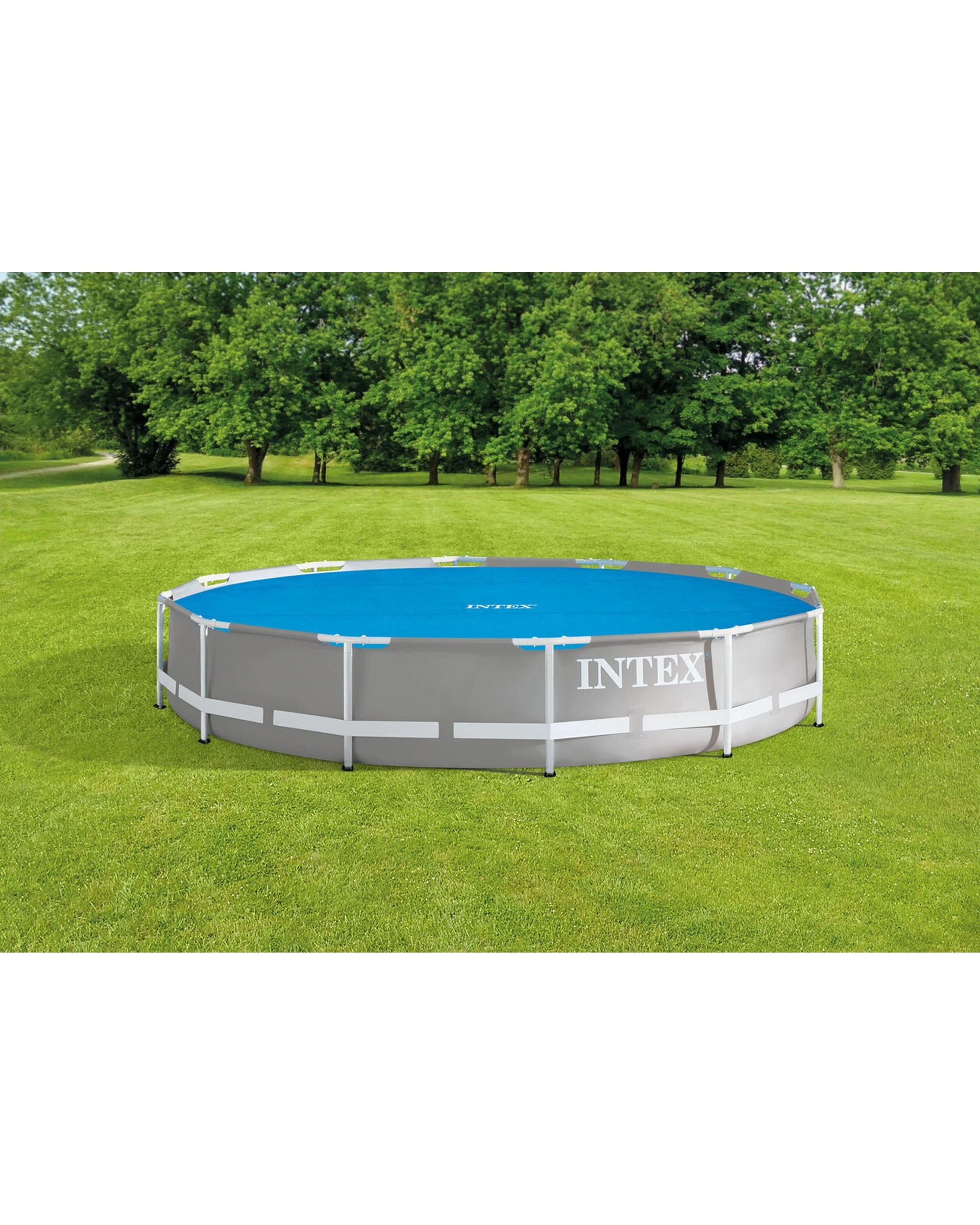 3 Intex Above Ground Solar Outdoor Pool Cover - Blue, 3 of 5