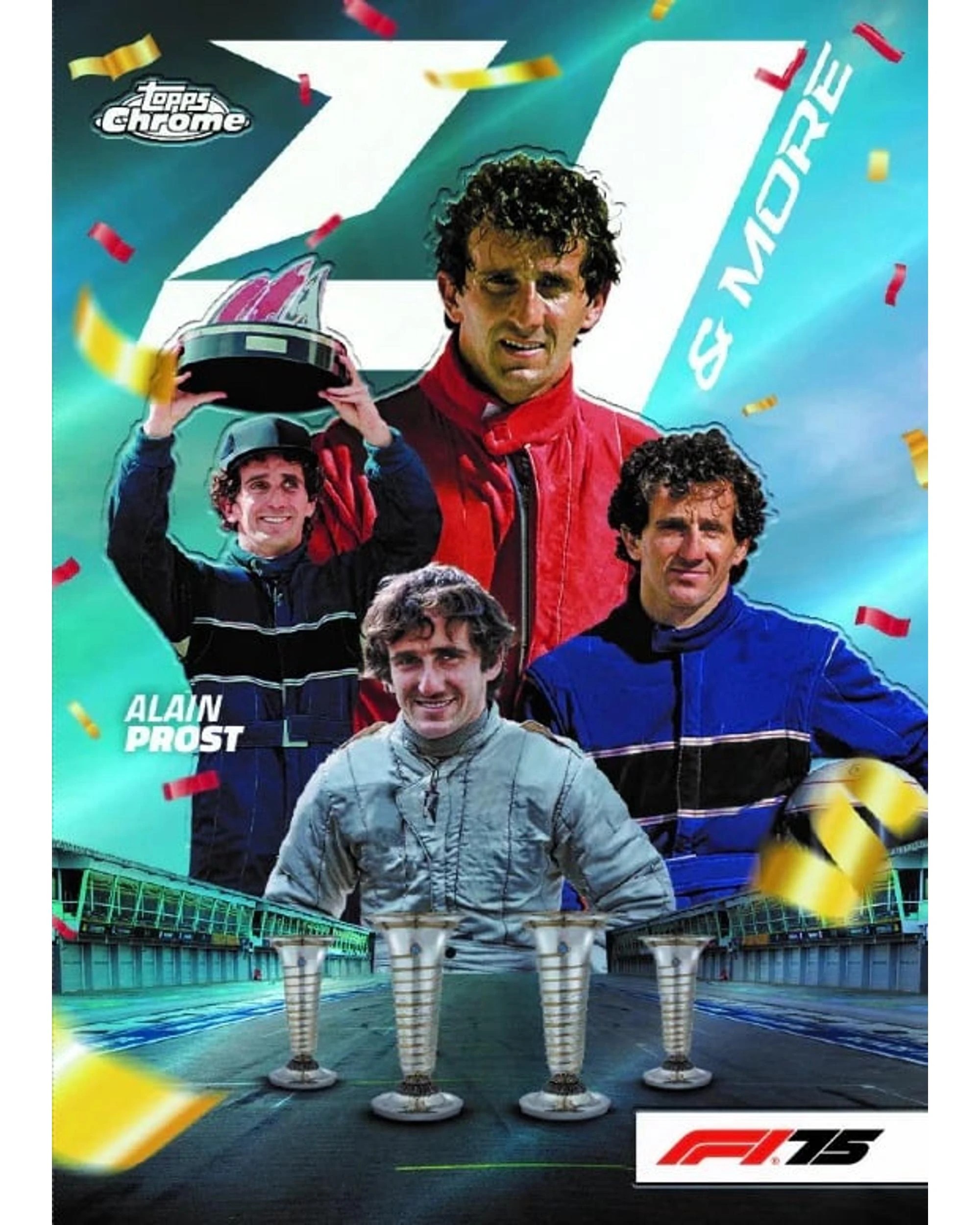 3 Topps 2025 Chrome Formula One Racing Value Blaster Box, 3 of 8