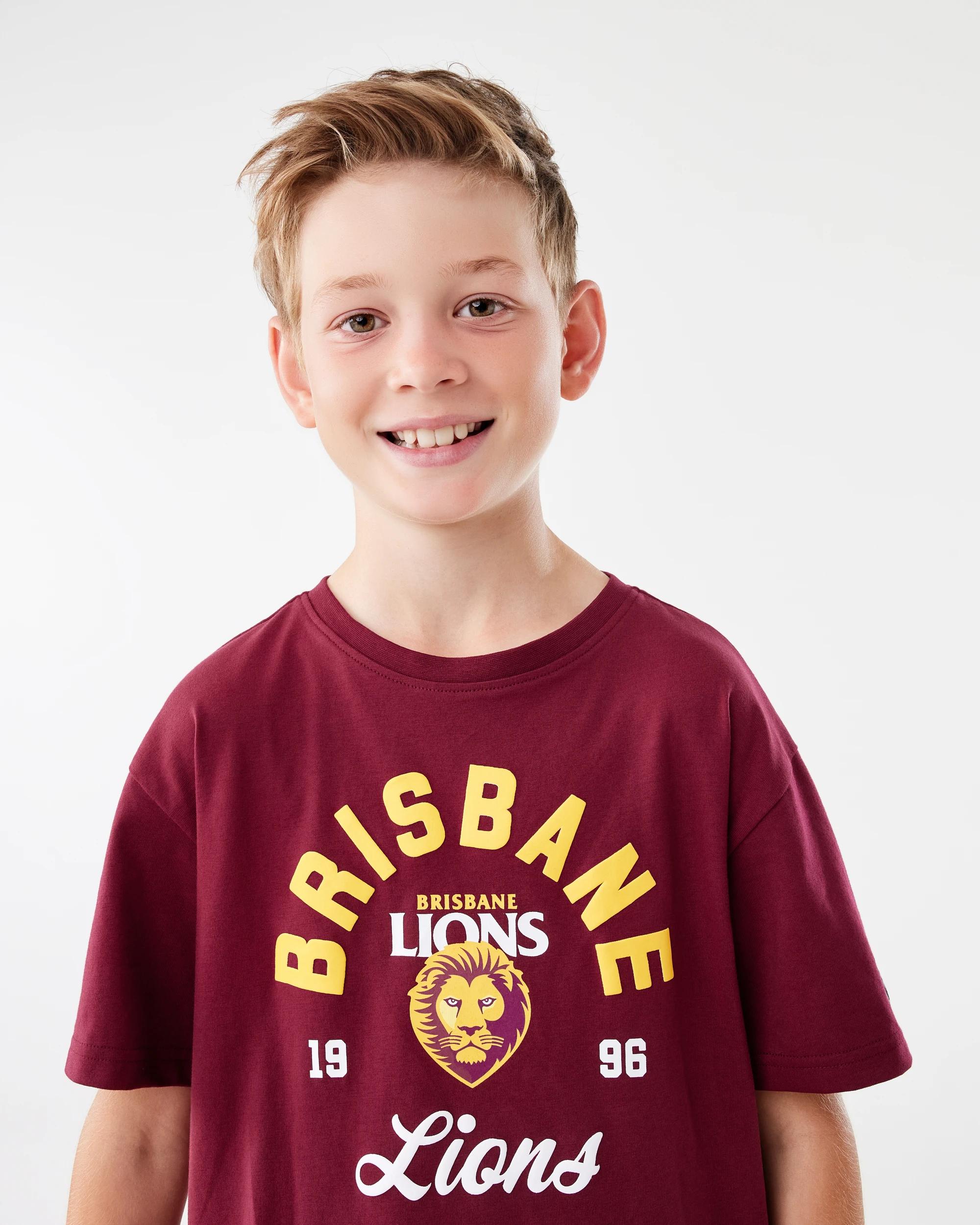 4 Official AFL Kids T-shirt Brisbane, 4 of 9