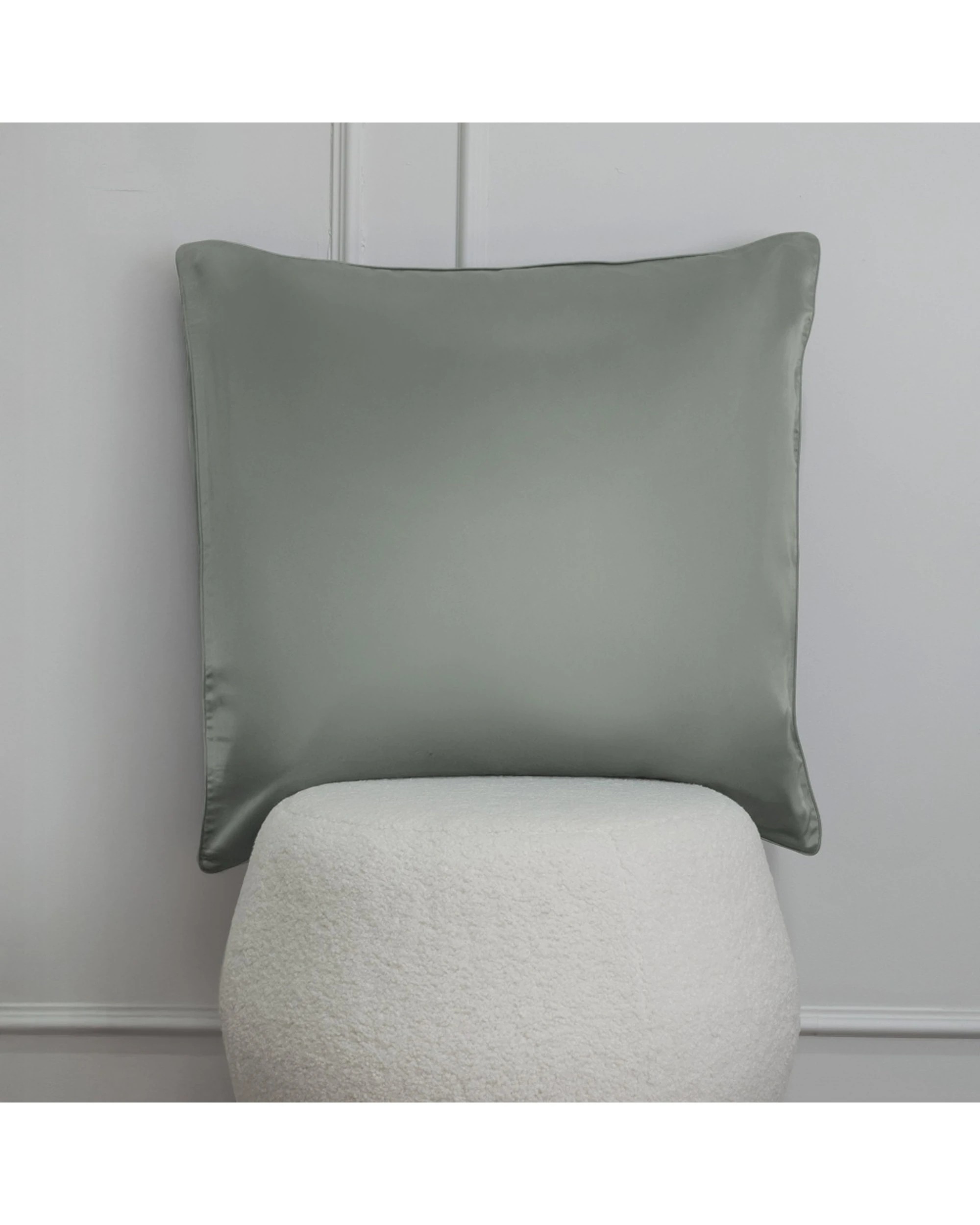 3 Bedding co Pillow Case 100% Mulberry Silk 22 Momme European - One Size - Green, 3 of 6