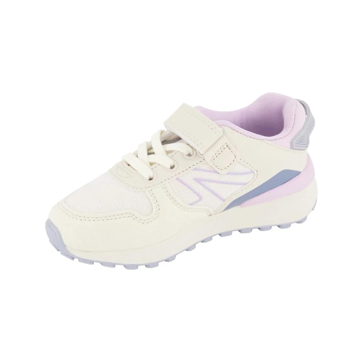 3 Junior Casual Sneakers COLE OFF WHITE Pink, 3 of 5