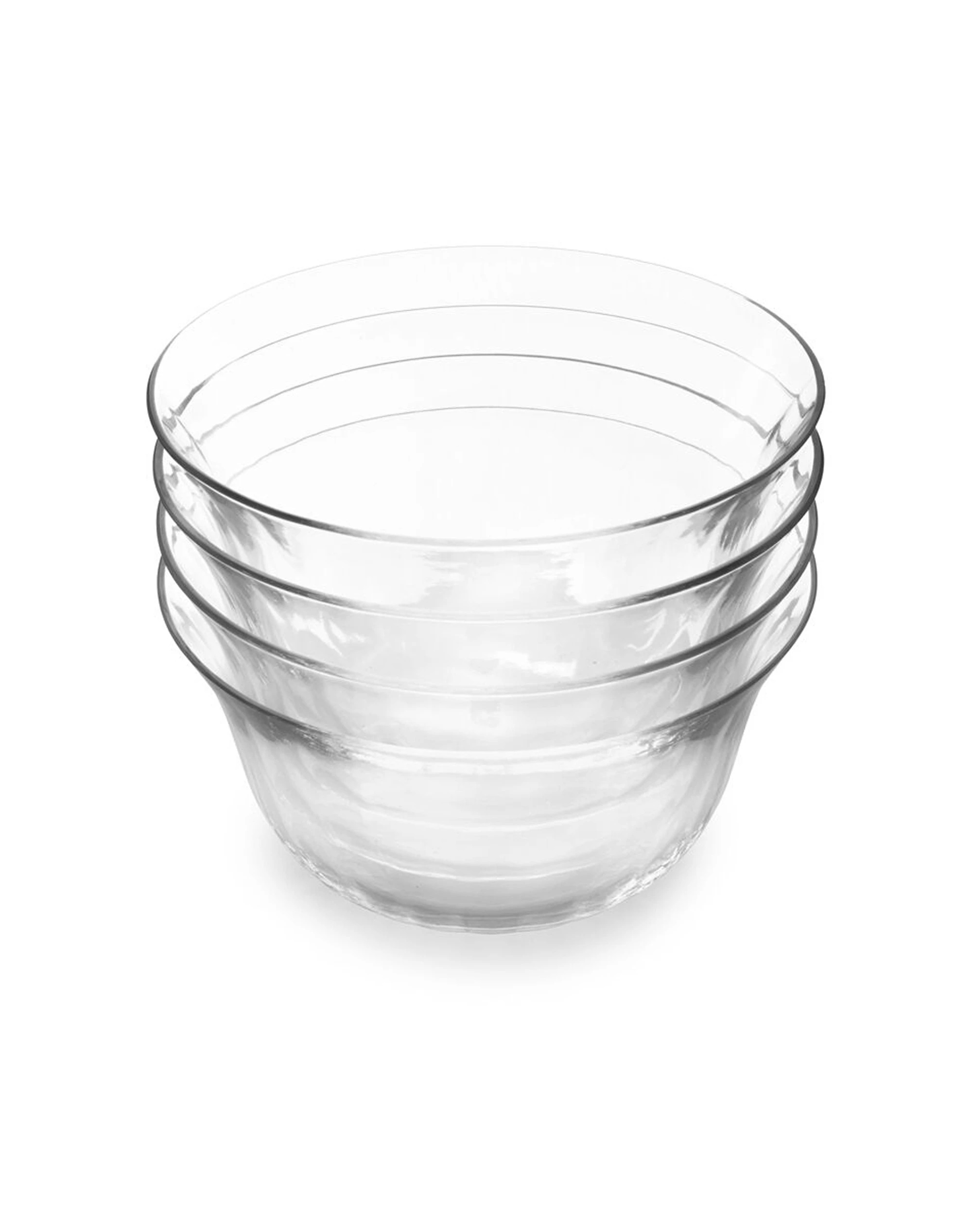 2 Jamie Oliver 8pc Big Love Dreamy Fluted-Glass Dessert Dishes 14cm Glass Bowl - Clear, 2 of 8