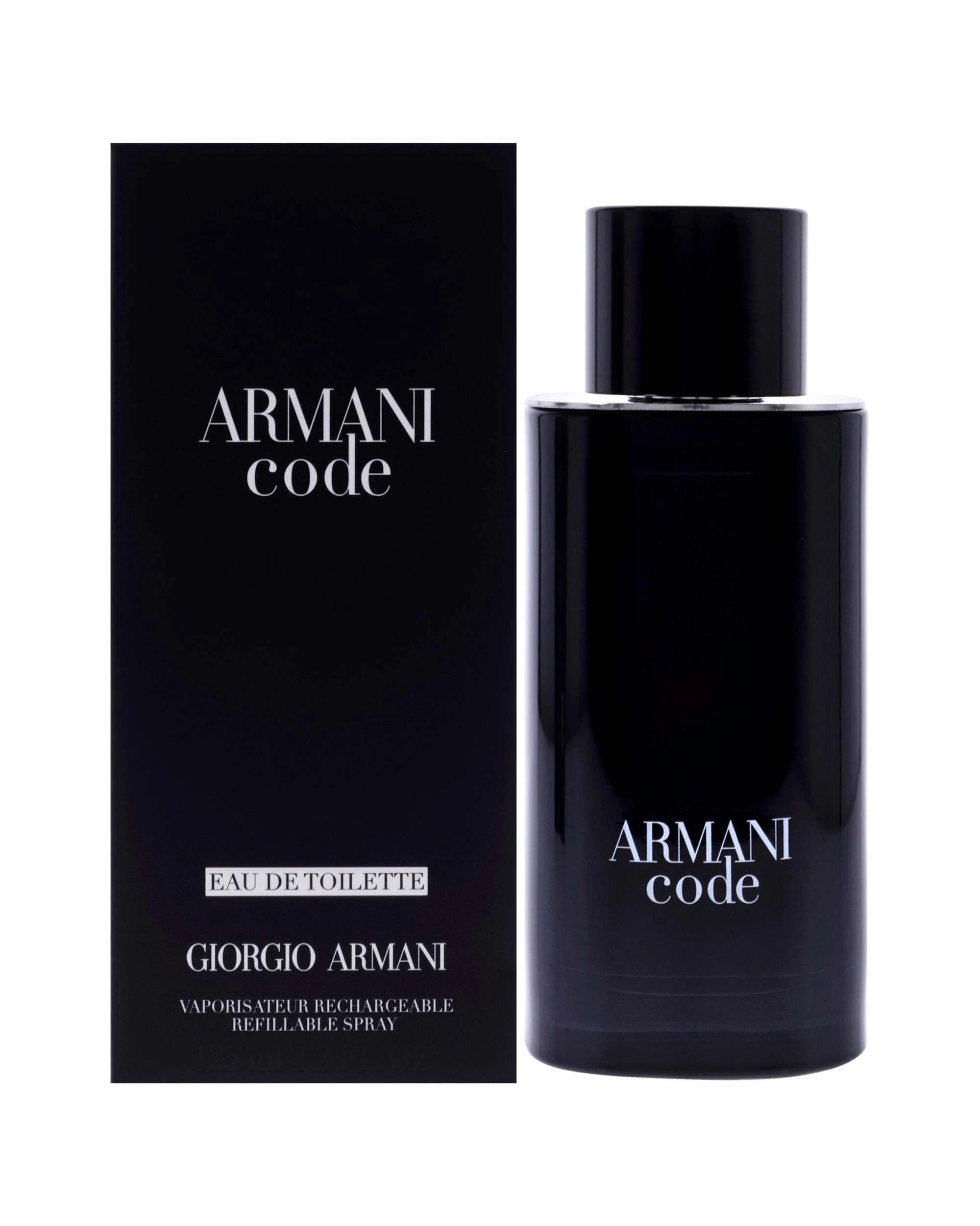 1 Giorgio Armani Armani Code for Men - 4.2 oz EDT Spray (Refillable), 1 of 1
