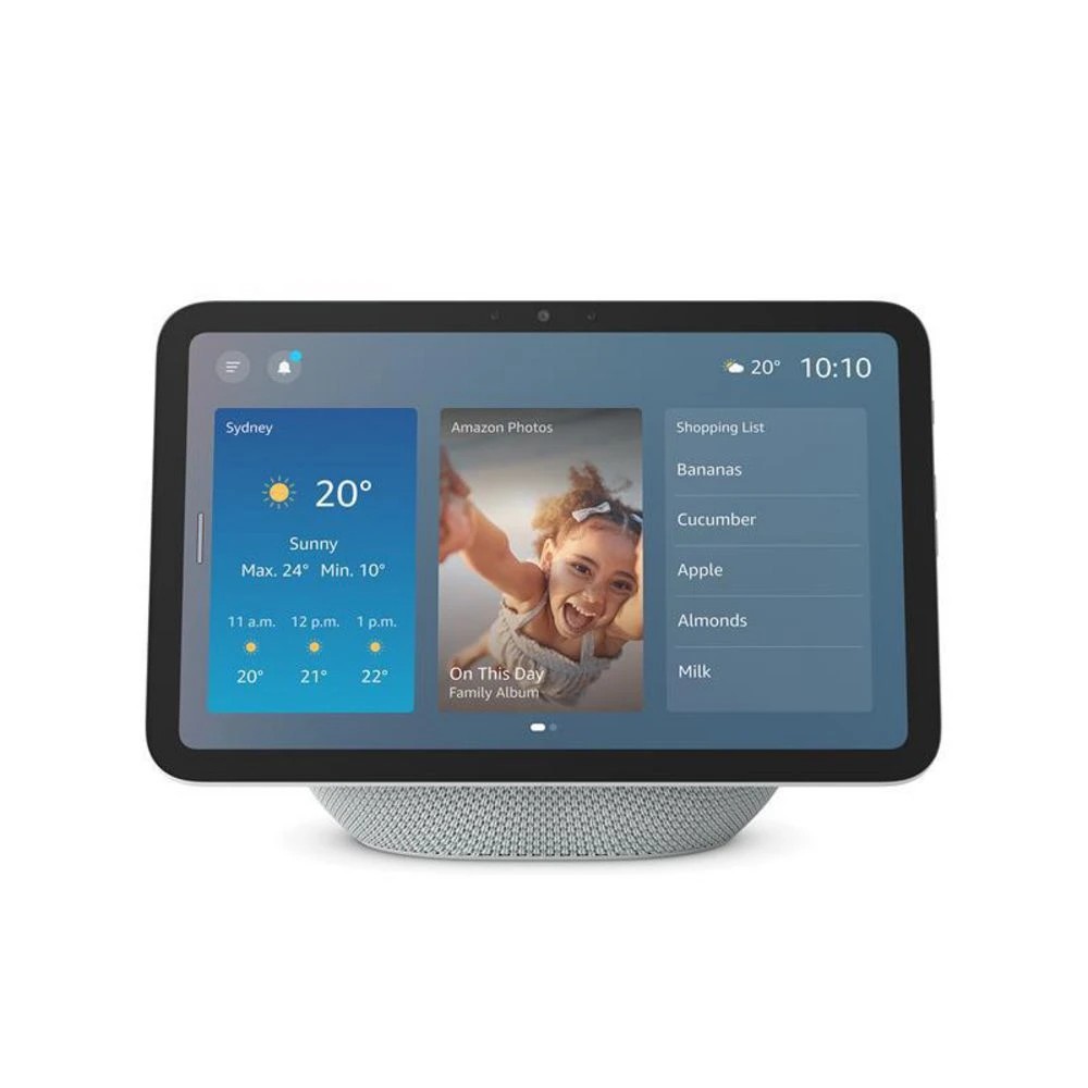 1 Amazon Echo Show 8 Glacier White, 1 of 8
