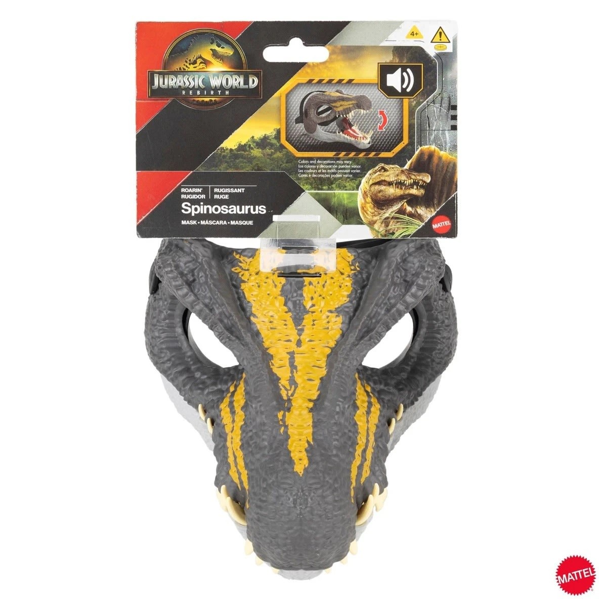 1 Jurassic World Rebirth Spinosaurus Mask, 1 of 6