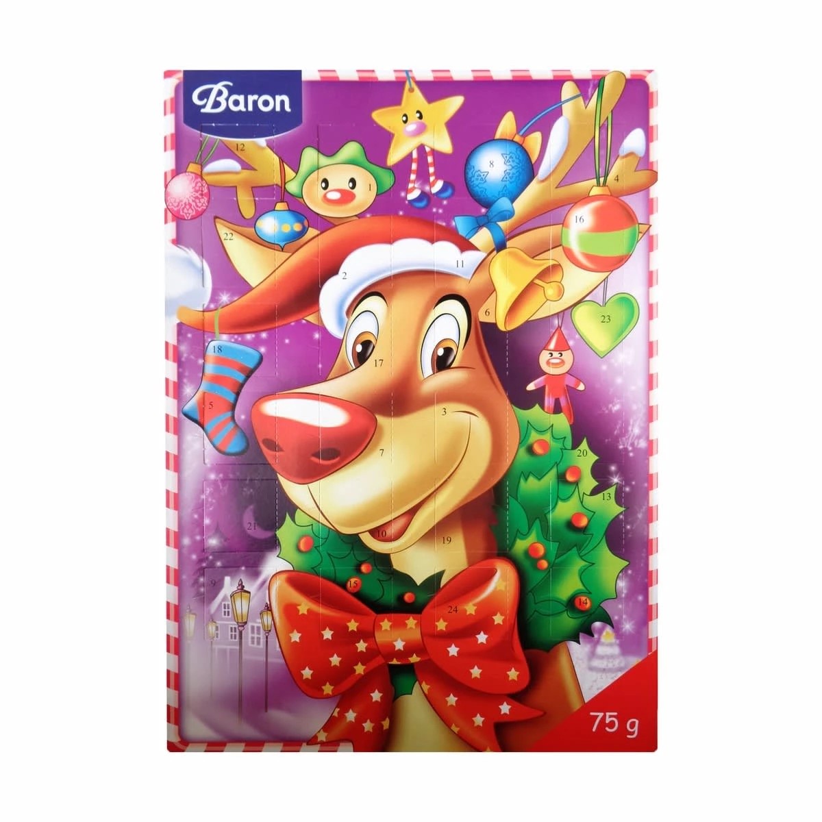 3 Santa or Reindeer Milano Chocolate Advent Calendar 75g - Assorted, 3 of 3