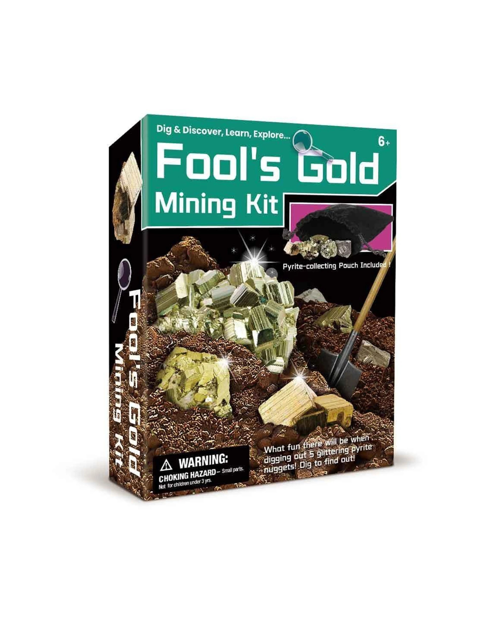 1 Kaper Kidz Dig Discover Fools Mining Excavation Educational Toy Kit - Natural, 1 of 5